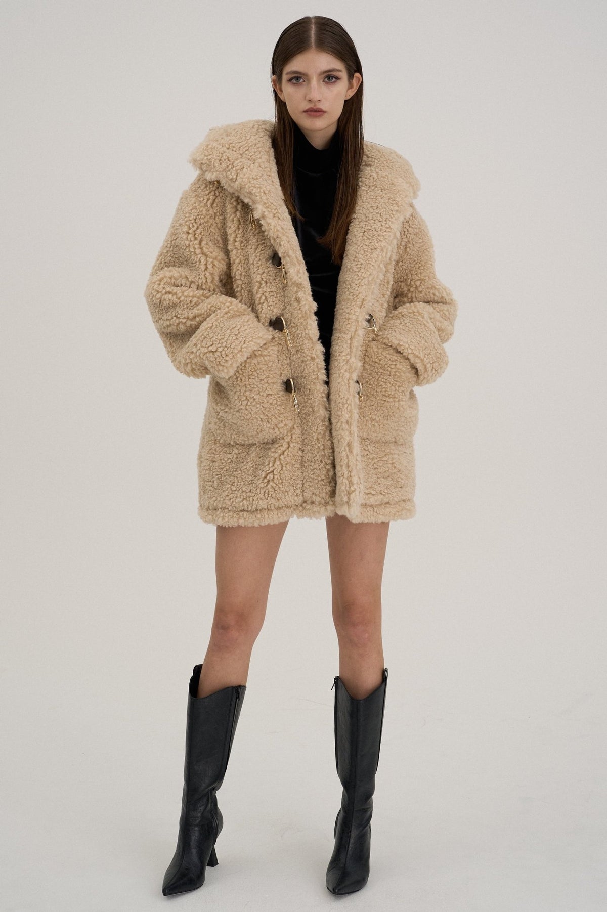 Trafalgar Boa Coat