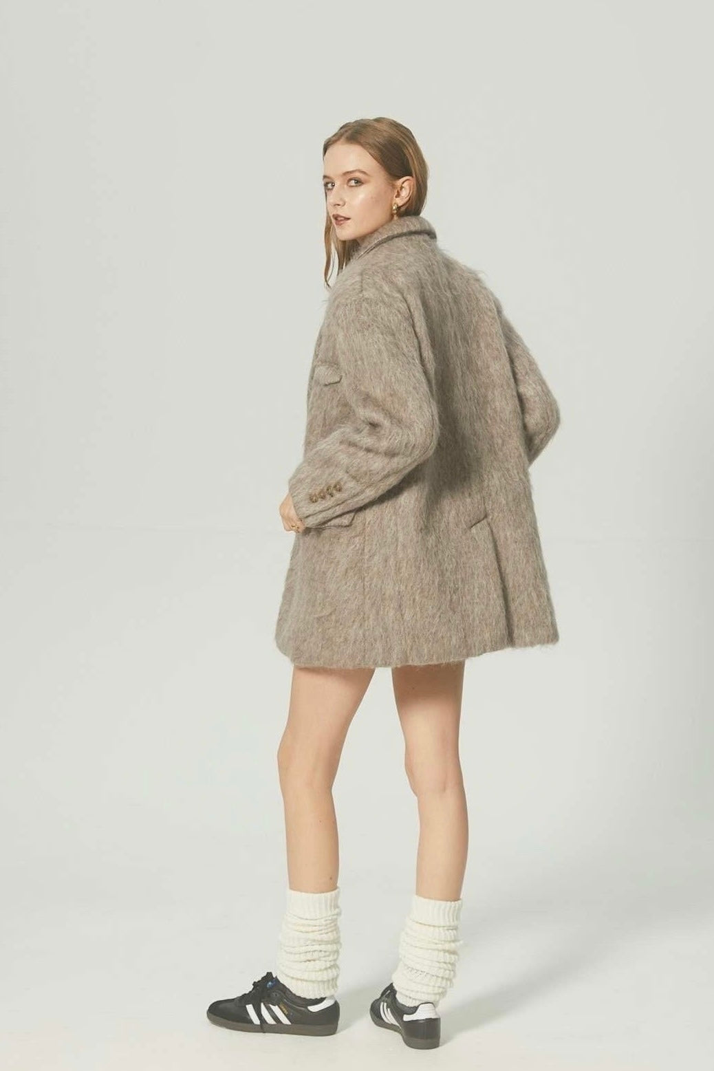 Chamonix shaggy jacket