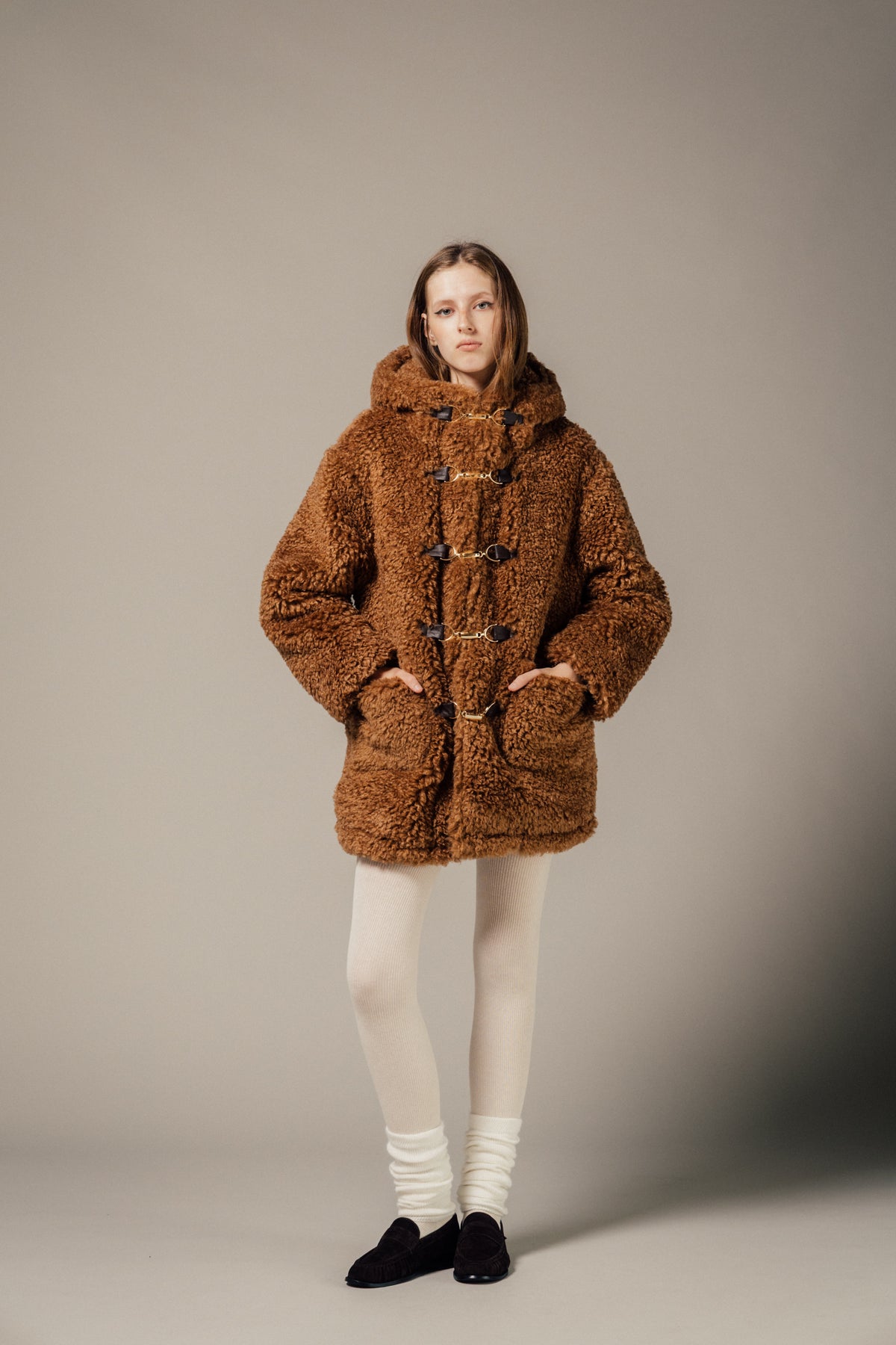 Trafalgar Boa Coat