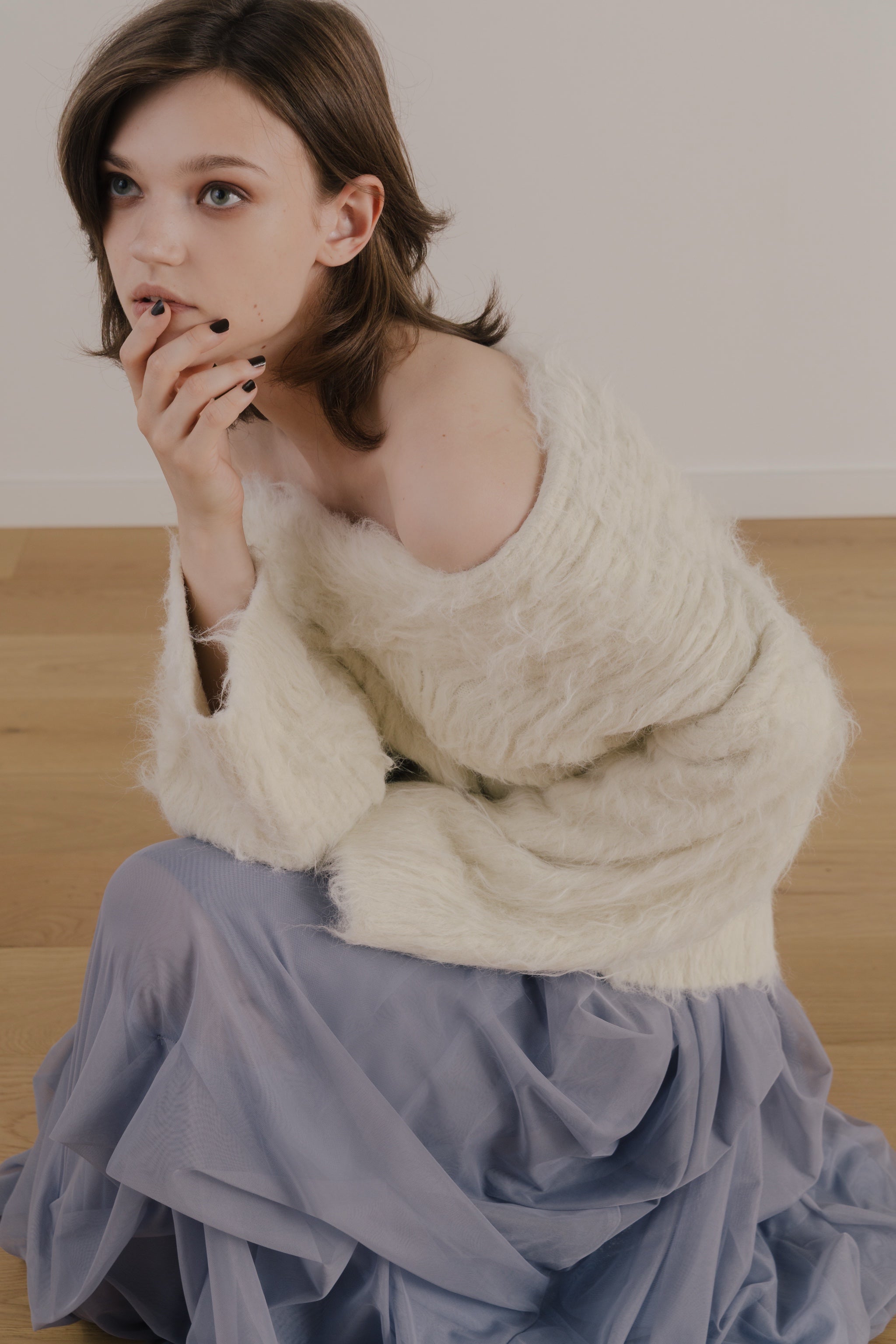 Friedrich Off-shoulder Sweater