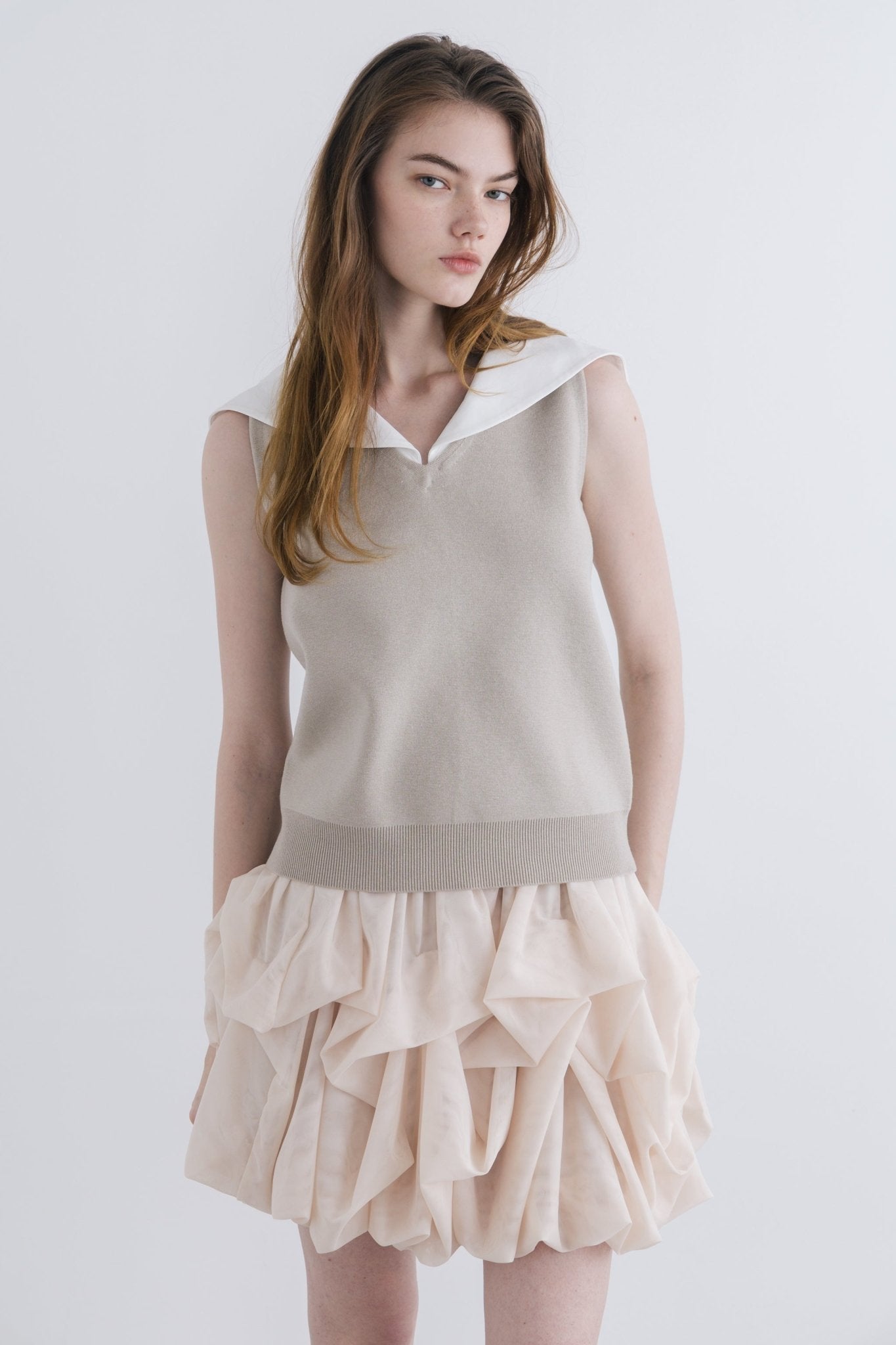 Iris Tulle Mini Skirt