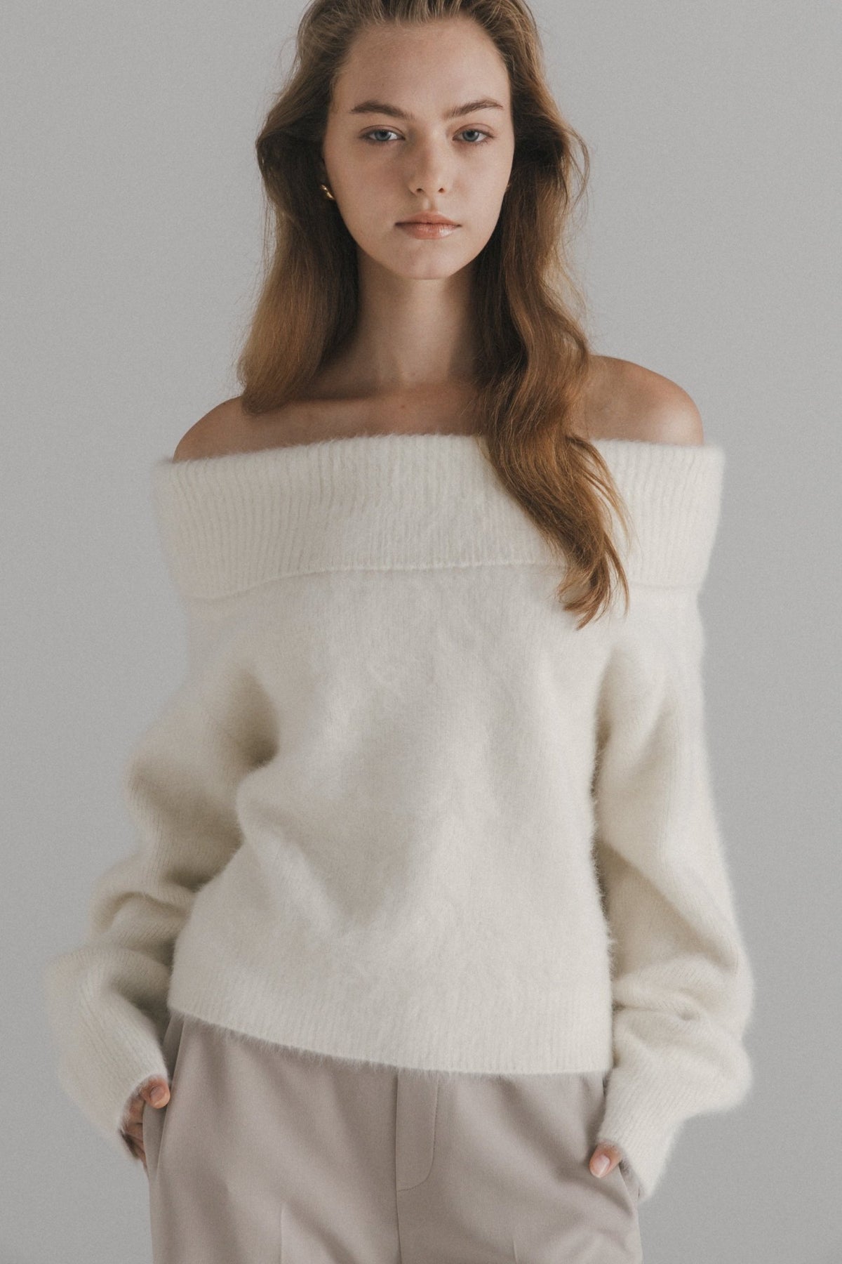 Kerava Off-Shoulder Knit Top