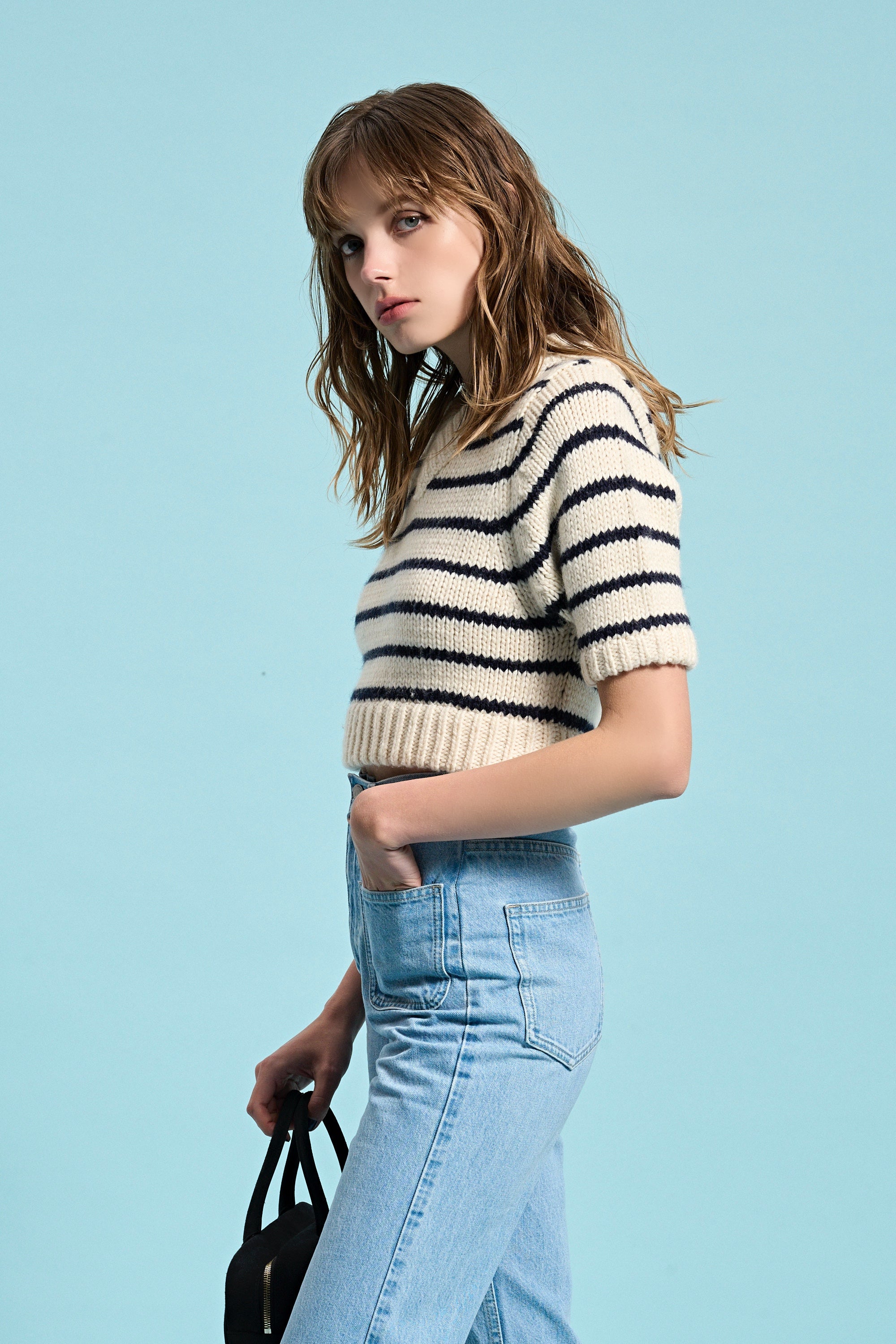 Baklava Crop Knit