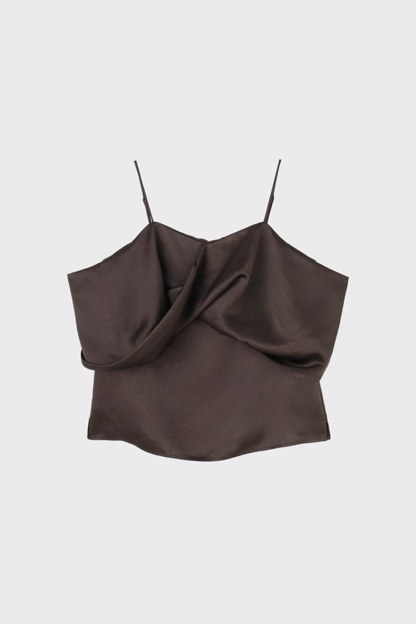 Ceintuur Satin Top