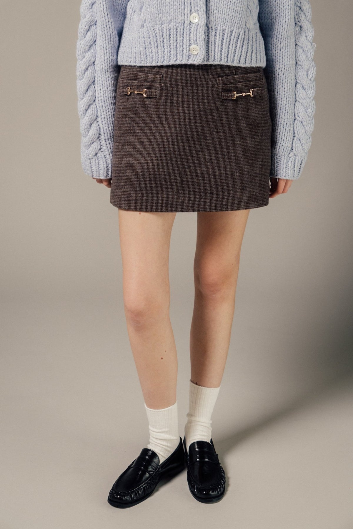 Akaa Horsebit Skirt