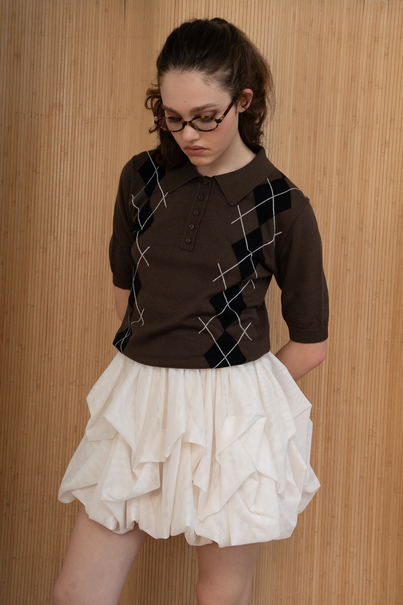 Iris Tulle Mini Skirt