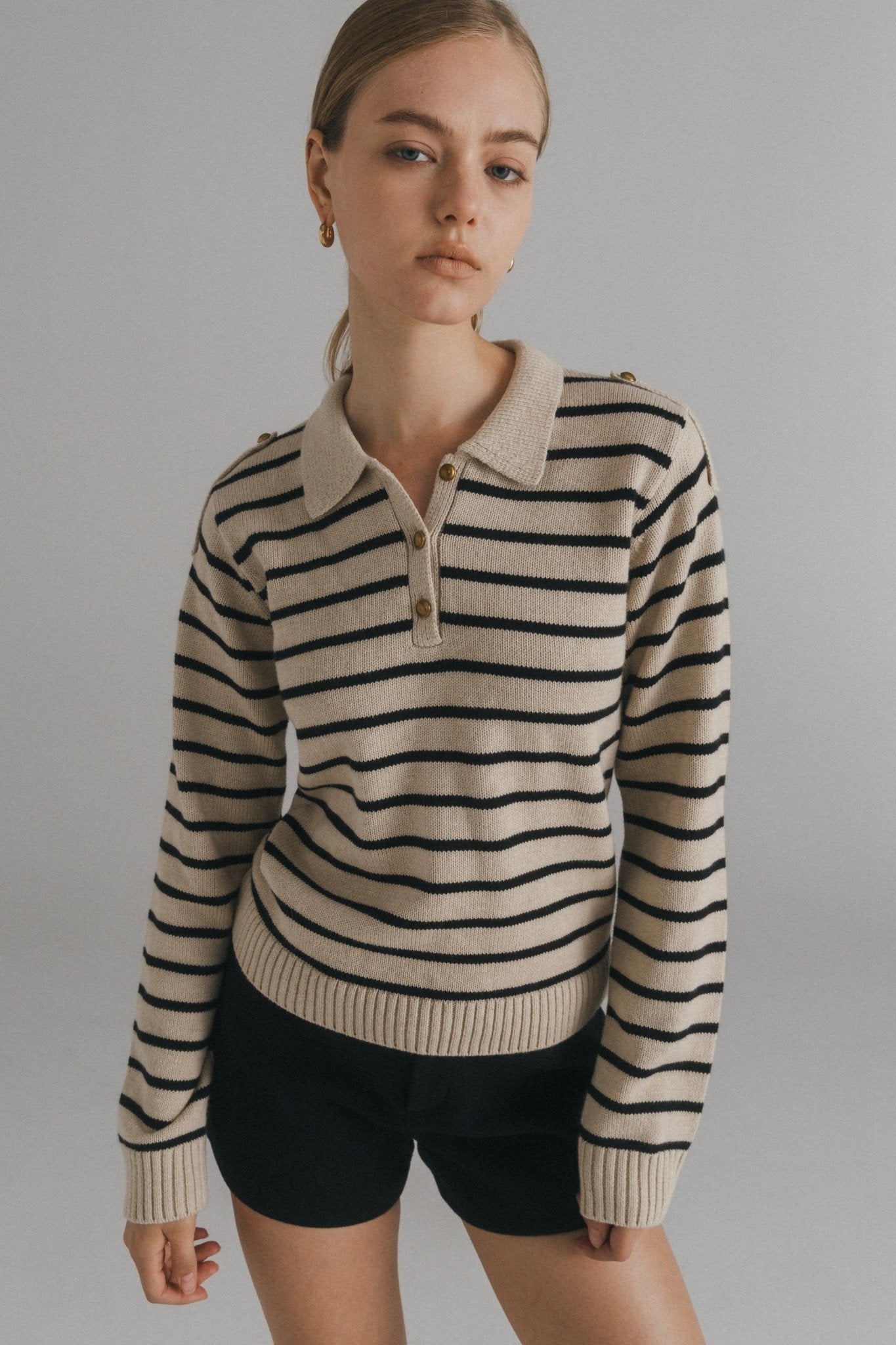 Karstula Stripe Knit Top