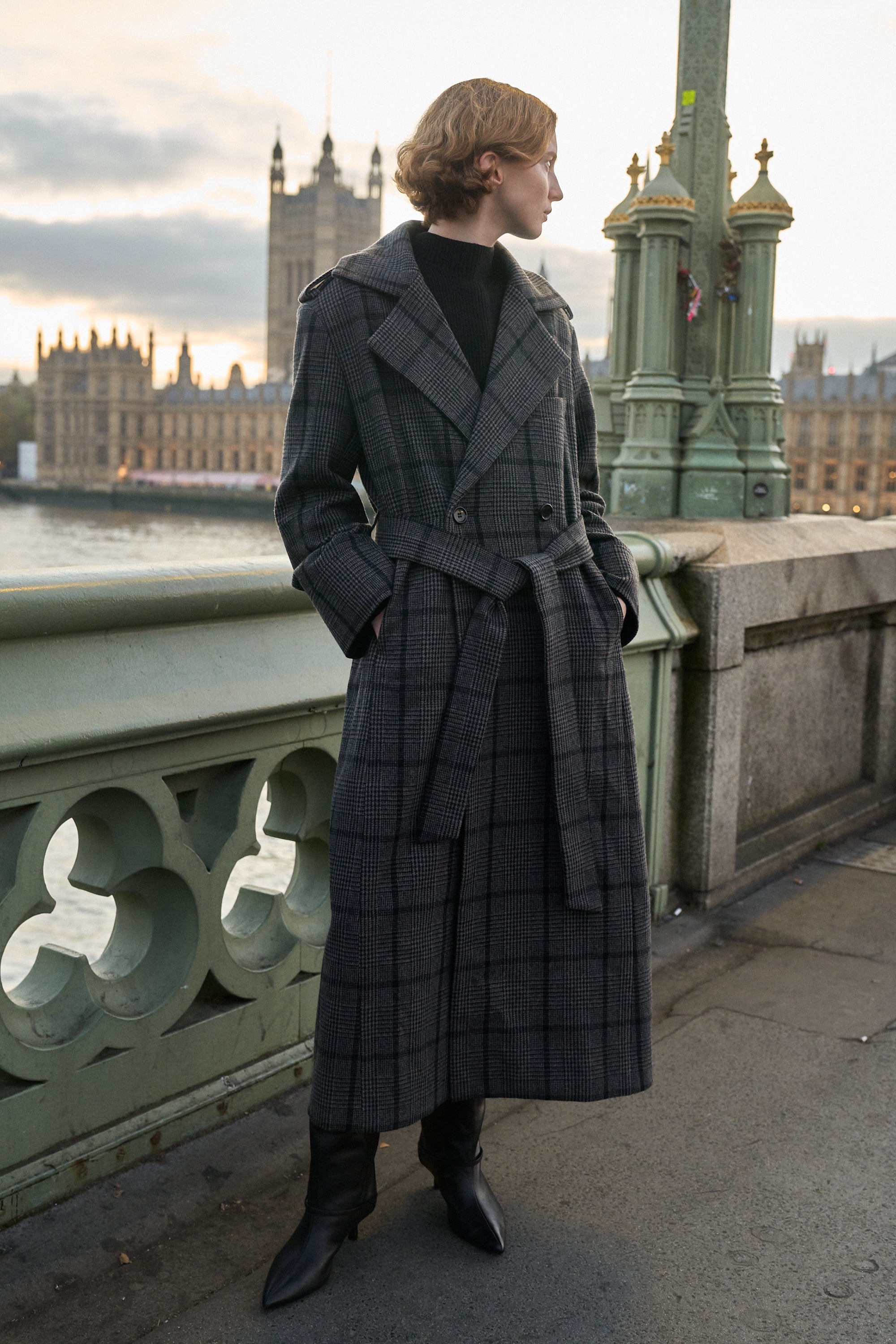 Fleet wool coat