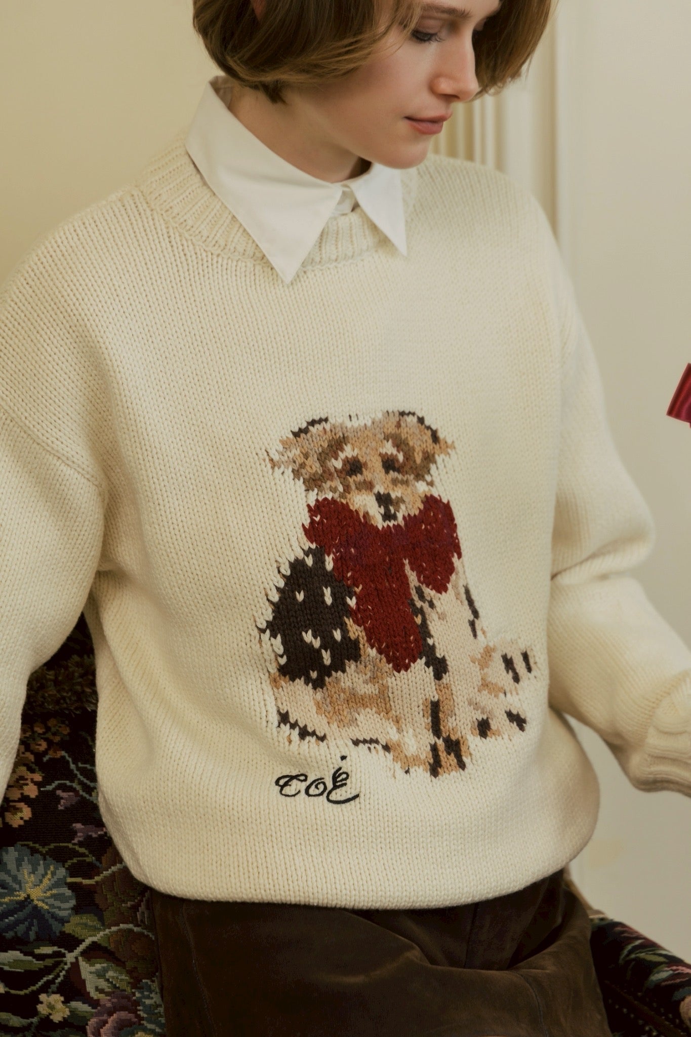 Schloss Holiday Dog Knit