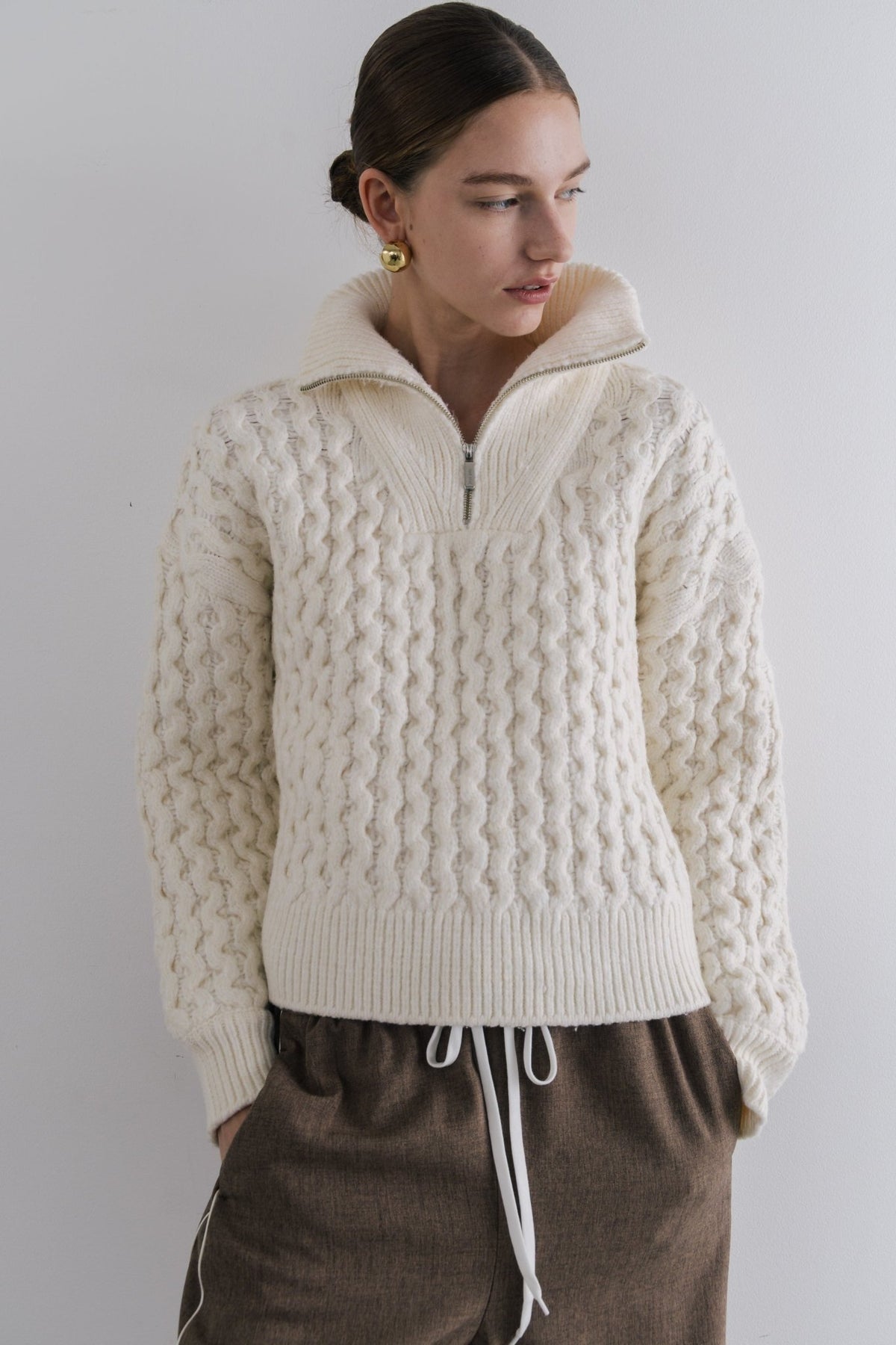 Schilder Zip Knit
