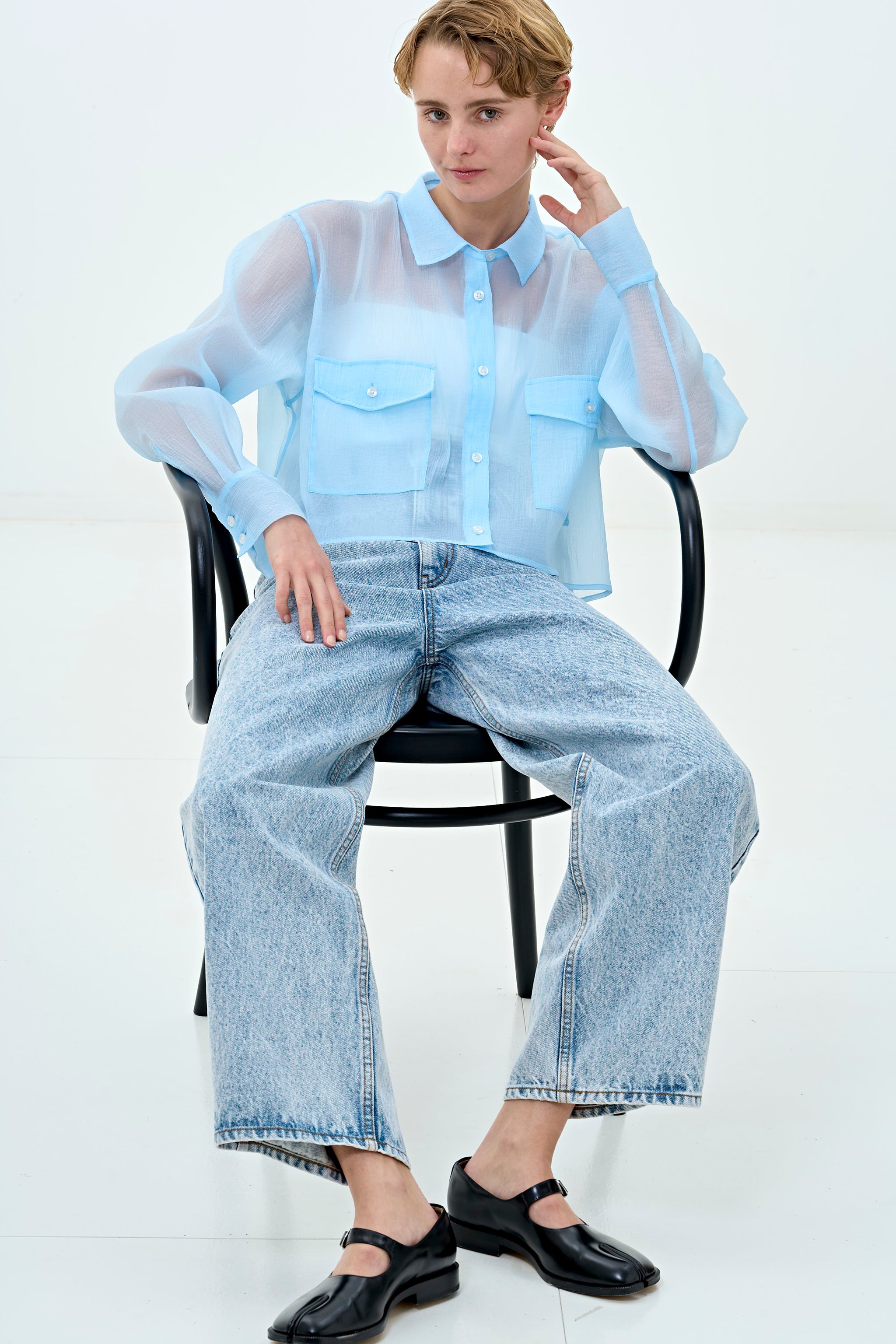 Mykonos Sheer Shirt