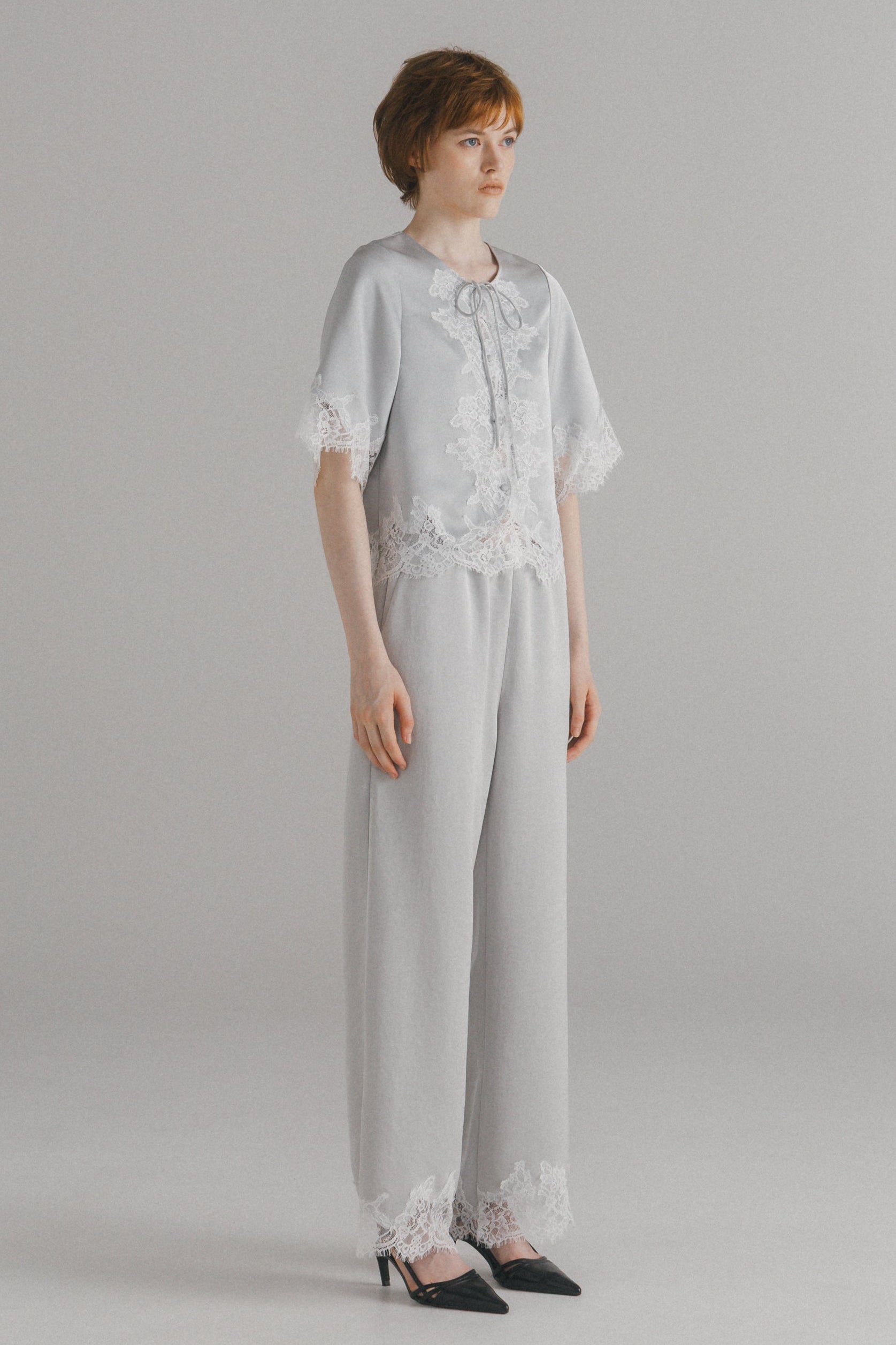 Egelantier Satin Pants