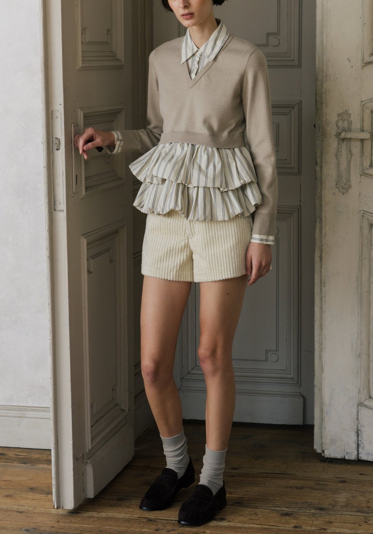 Afsluit Peplum Top
