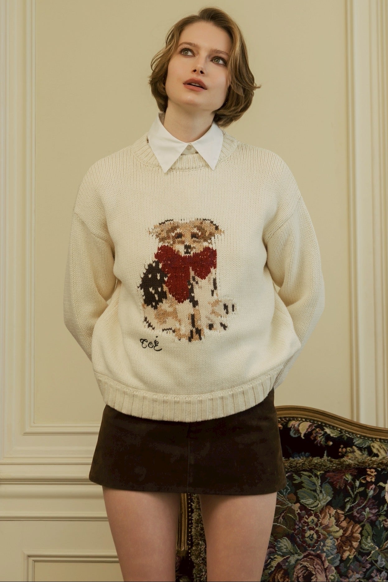 Schloss Holiday Dog Knit