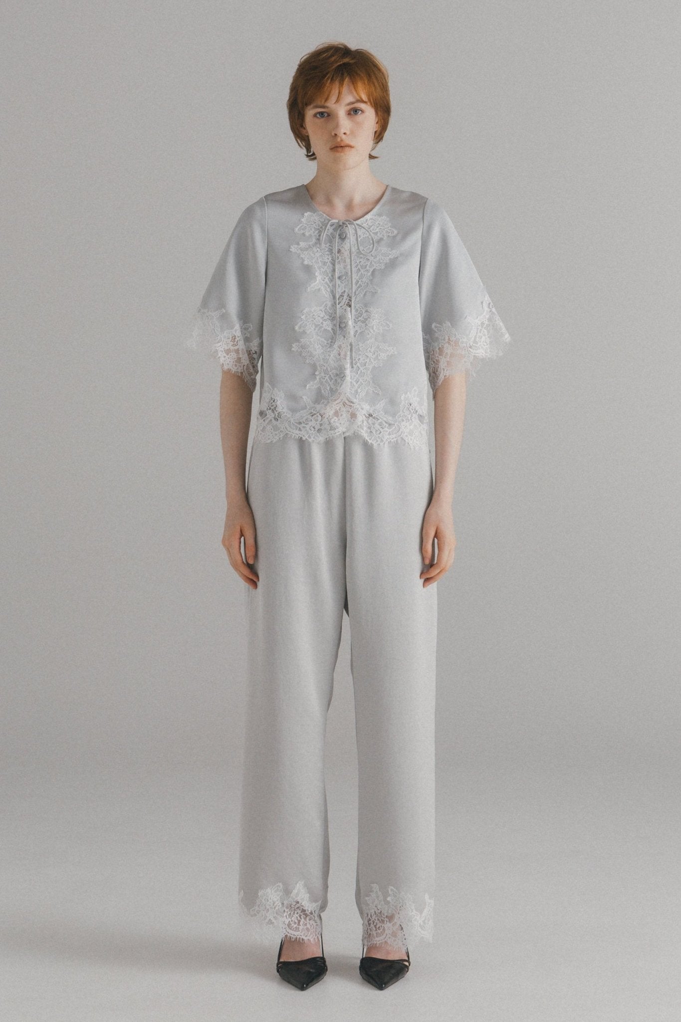 Egelantier Satin Pants .