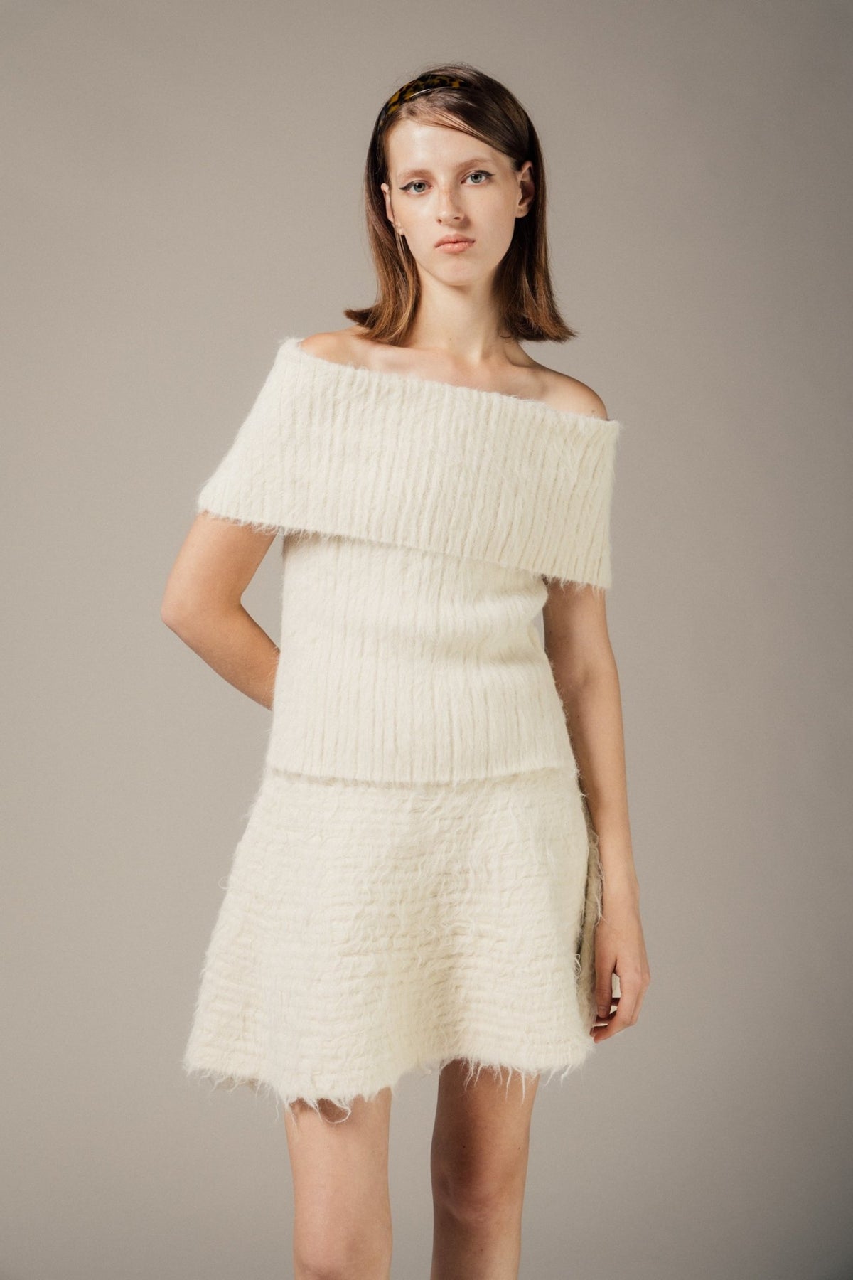 Friedrich Sleeveless Off-Shoulder Top