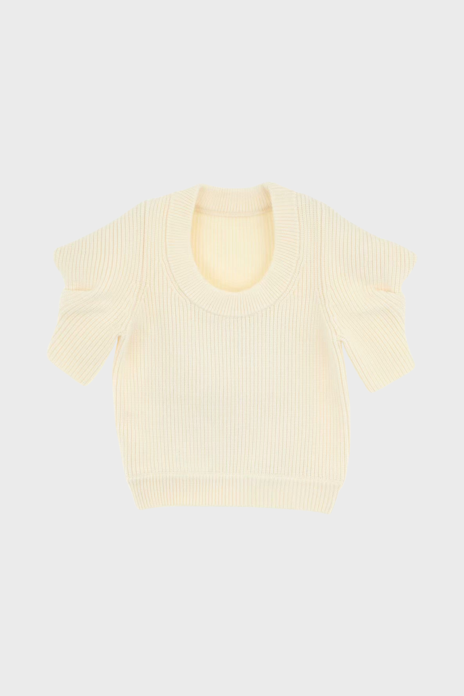 Moussaka crop knit