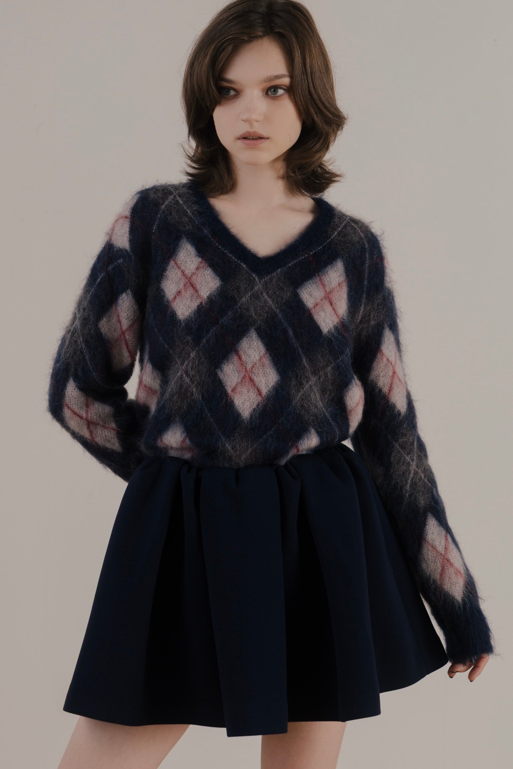 Sendlinger Argyle Knit