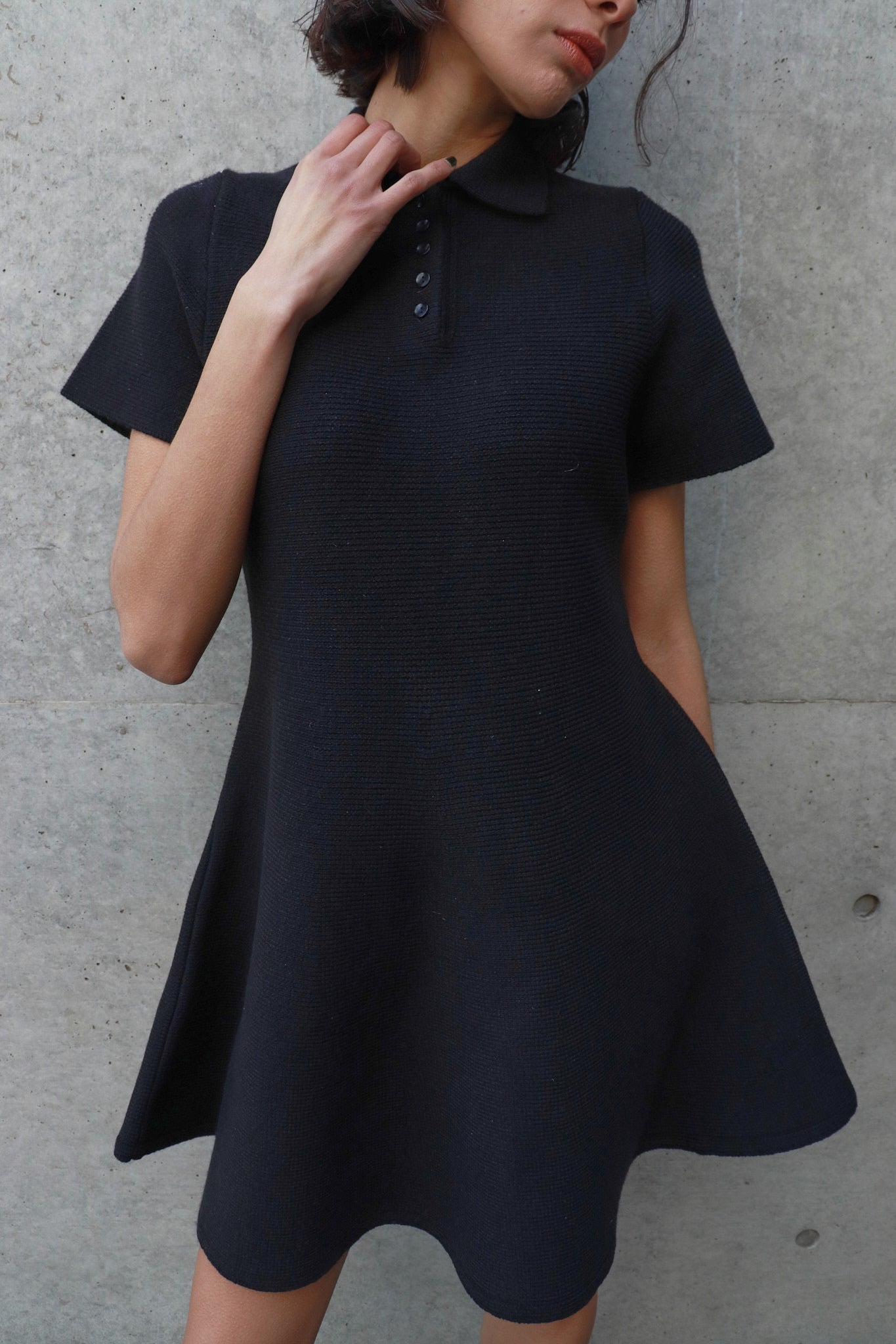 Reims Short Sleeve Flare Onepiece