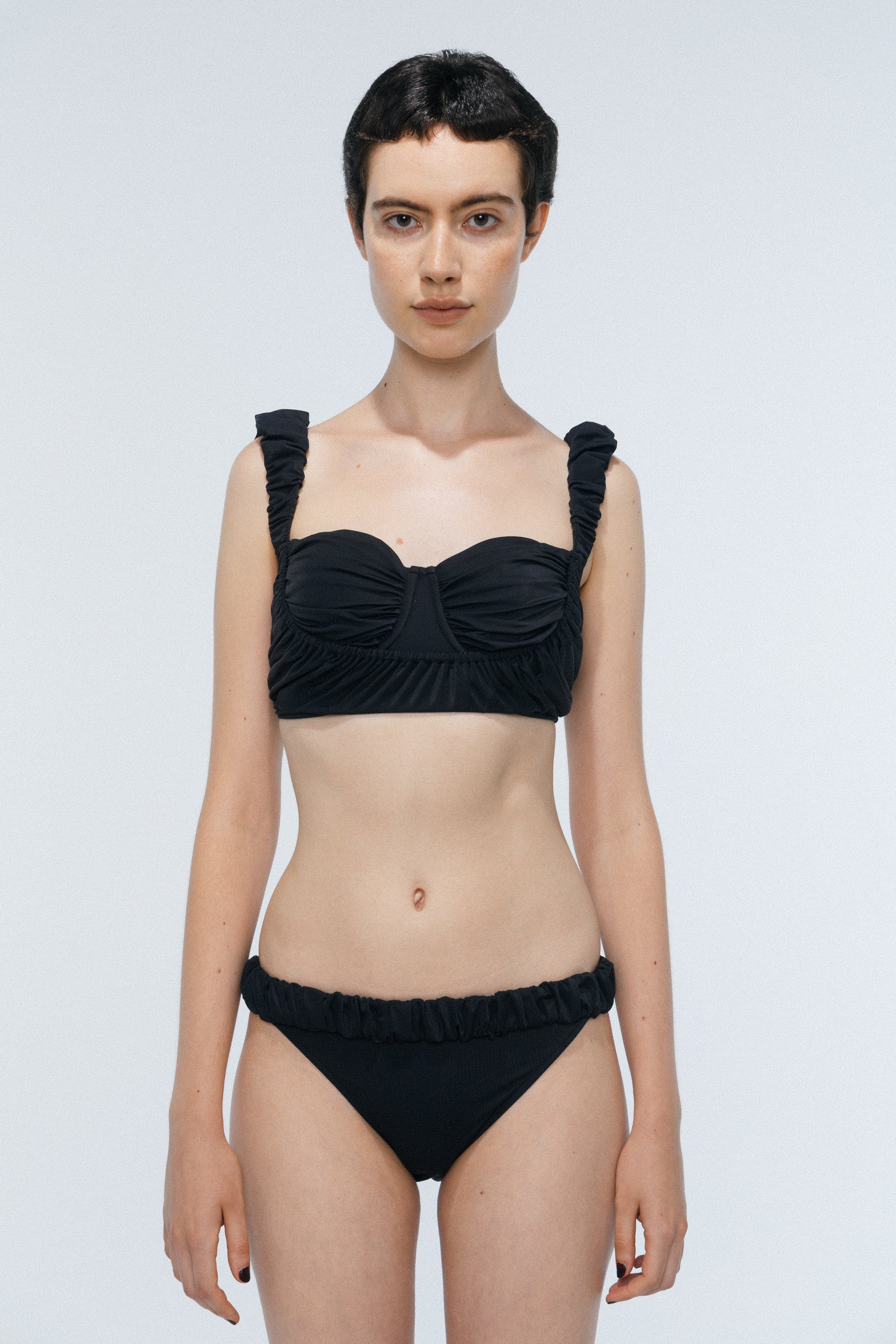 Peel Gather Swimwear