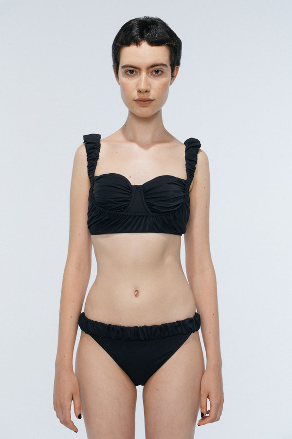 Peel Gather Swimwear