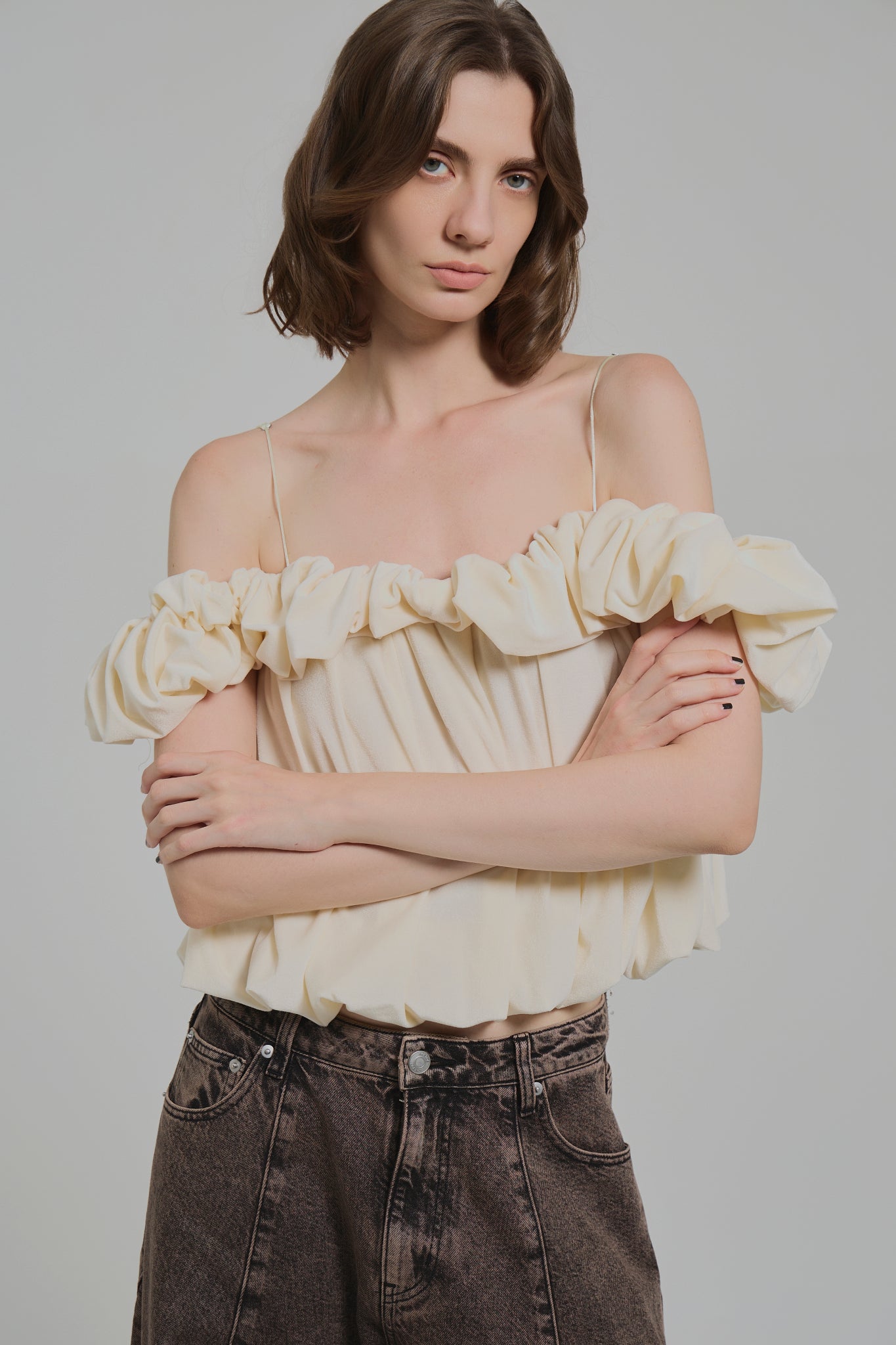 Brienner Frills Top