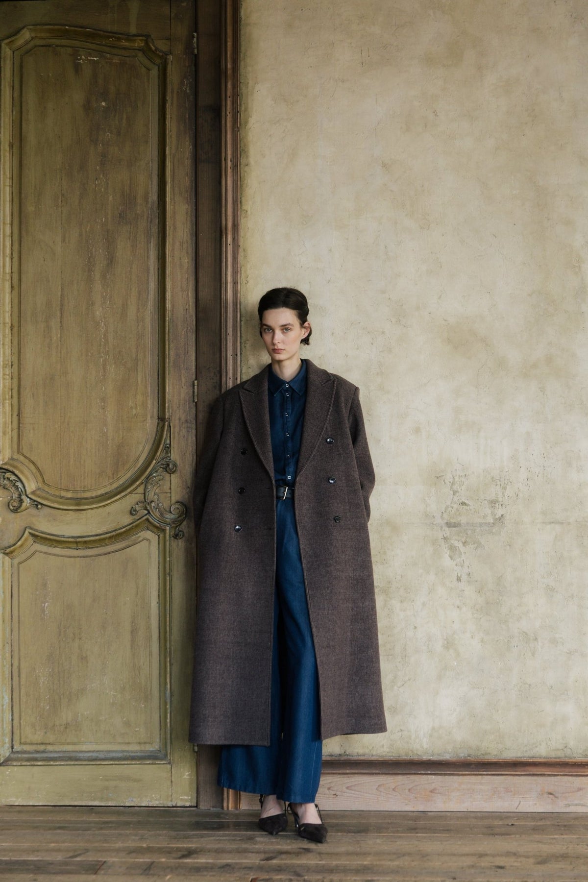 Moeckeberg Coat (brown check