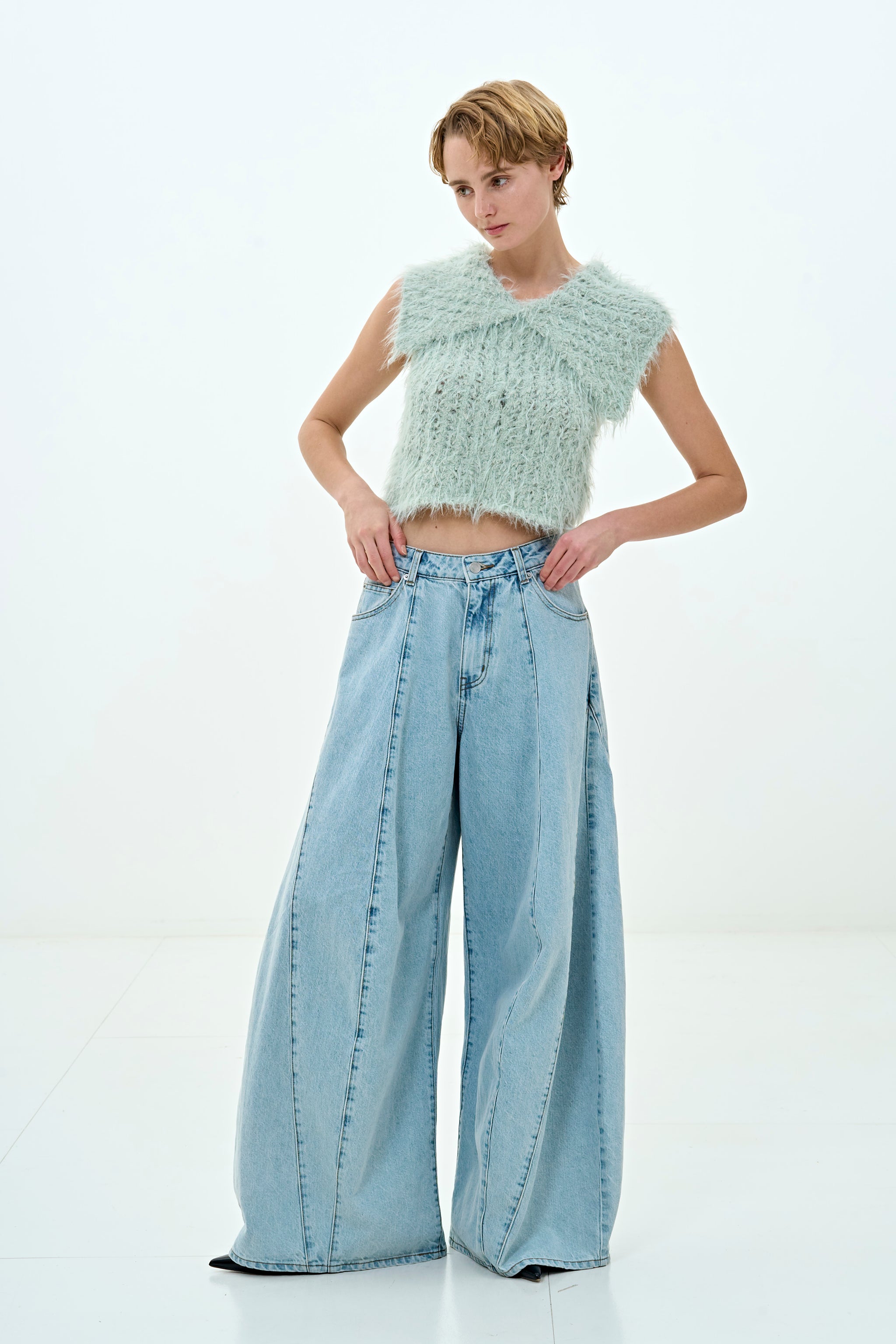 Santorini denim pants