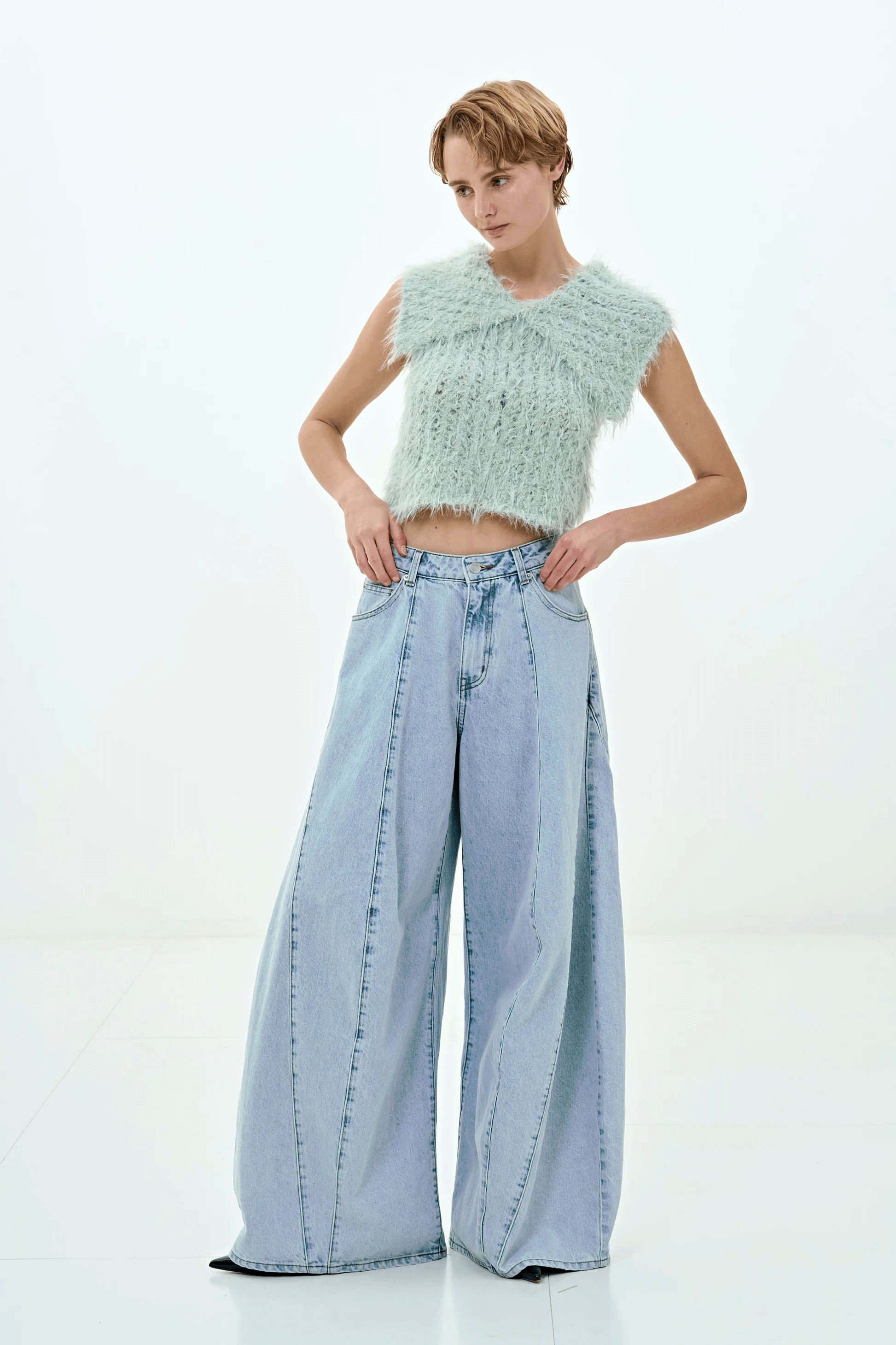 Santorini Denim Pants