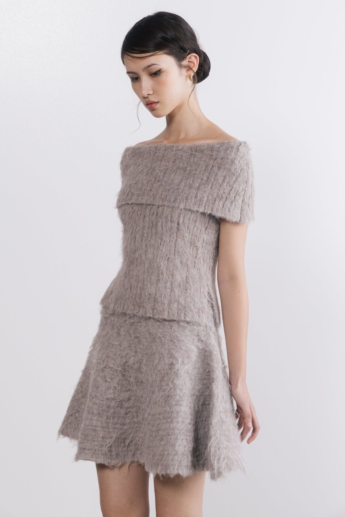 Friedrich Sleeveless Off-Shoulder Top