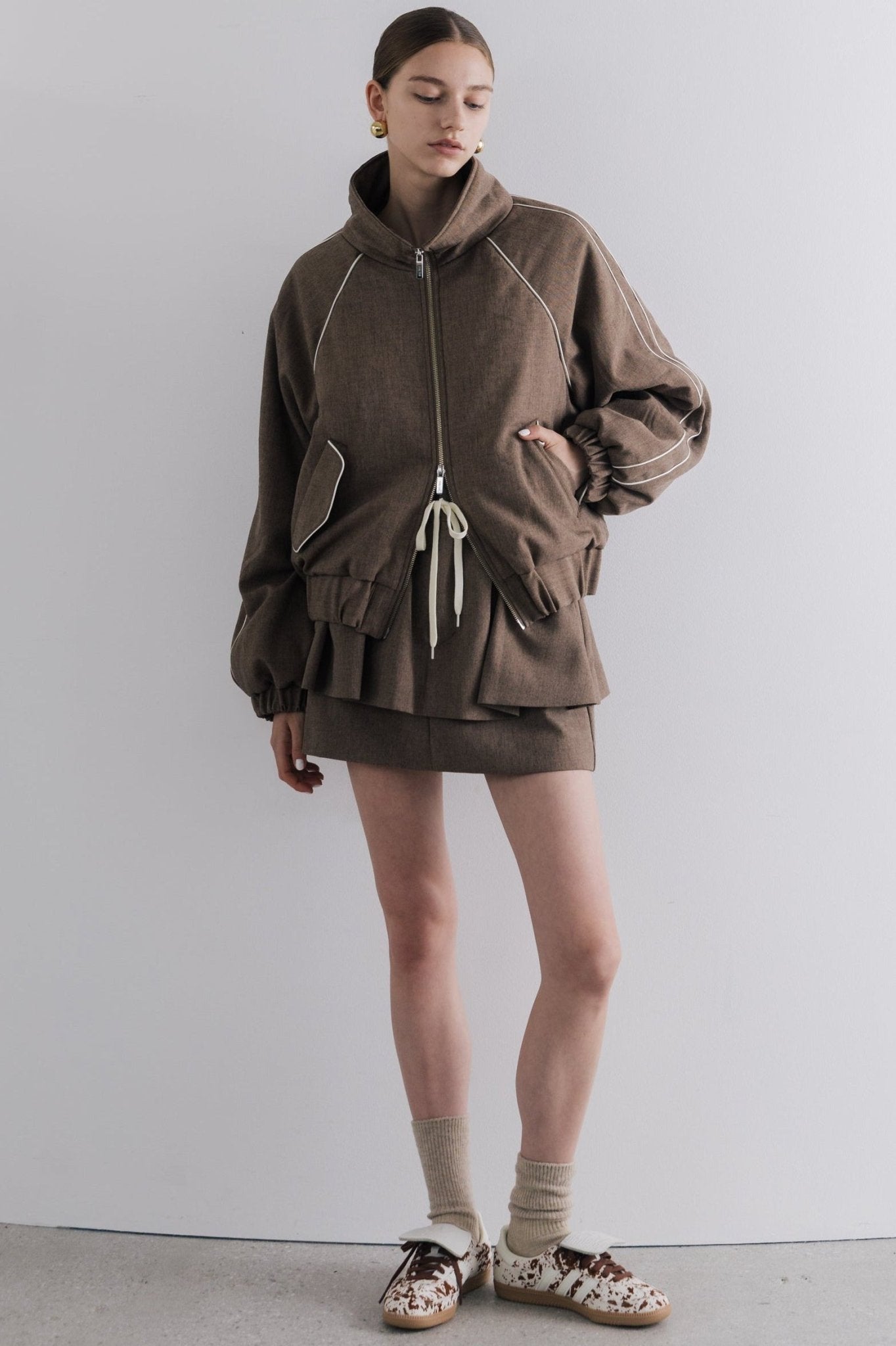 Brixton Track Skirt