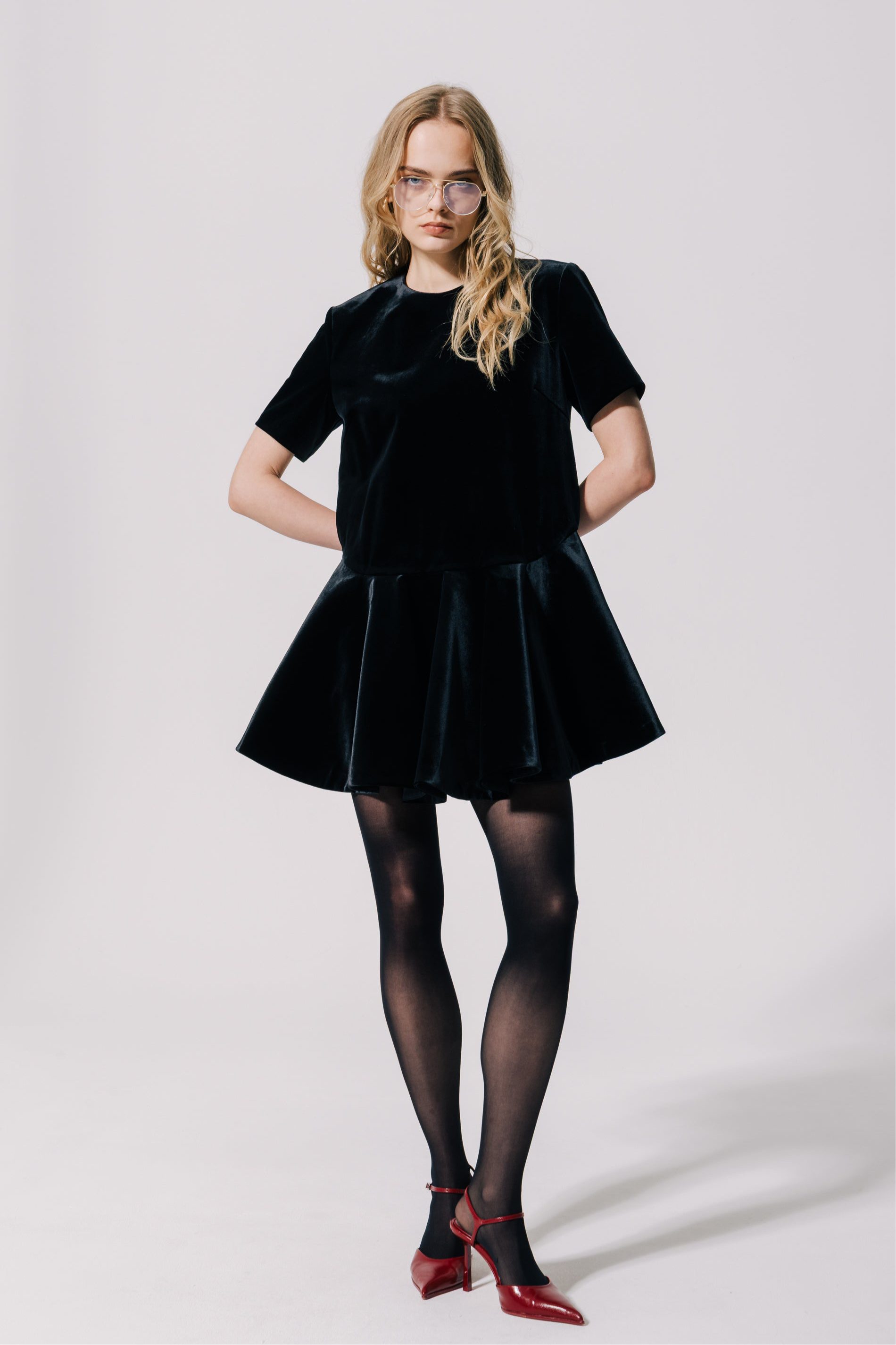 Neue Velour Dress