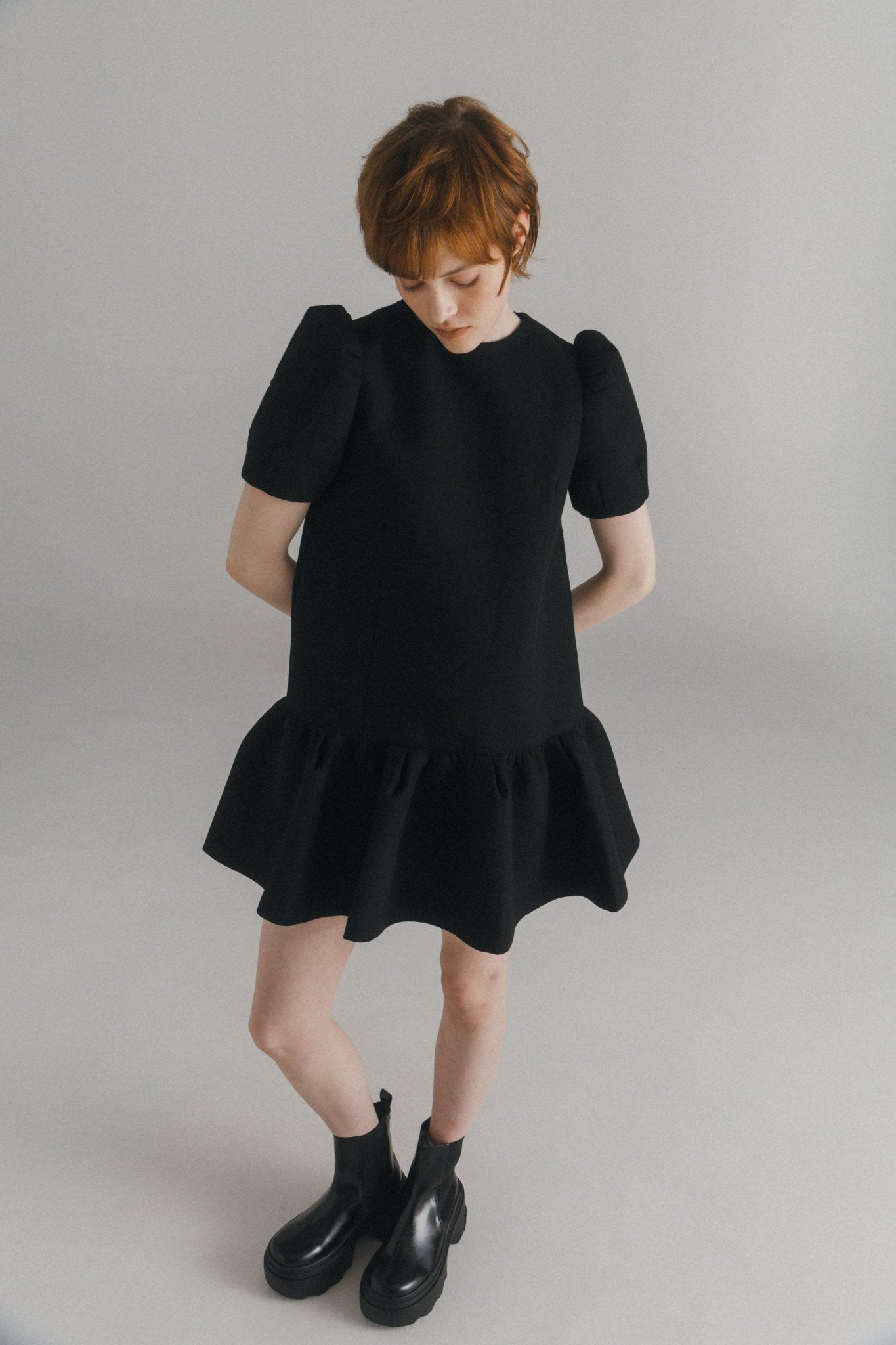 Yllas Puff Sleeve Dress