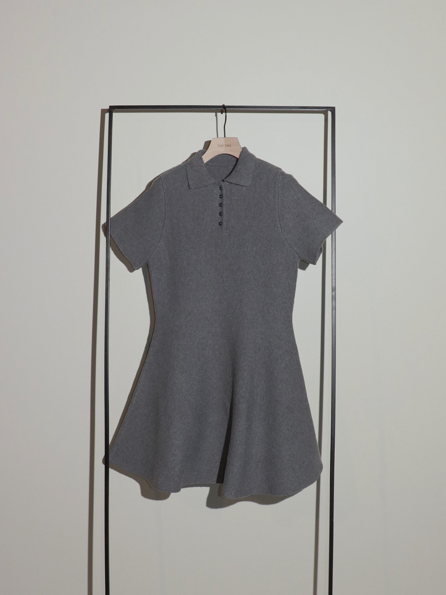 Reims short sleeve flare onepiece