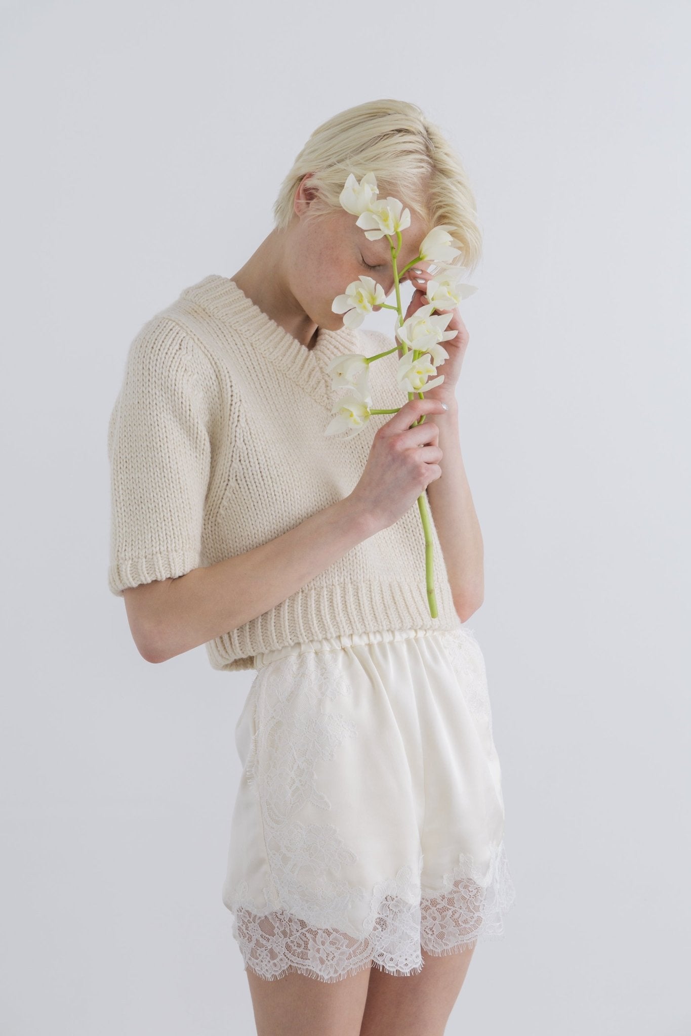 Baklava Crop Knit