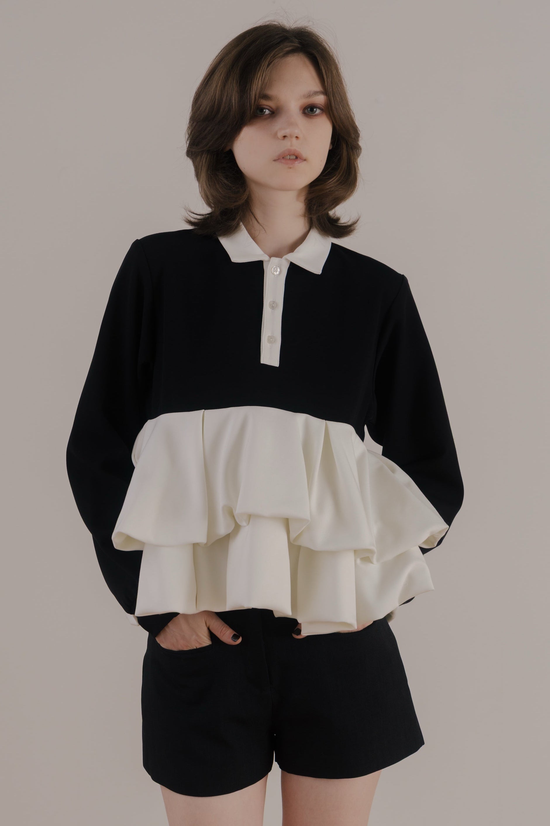 Hydra Peplum Tops