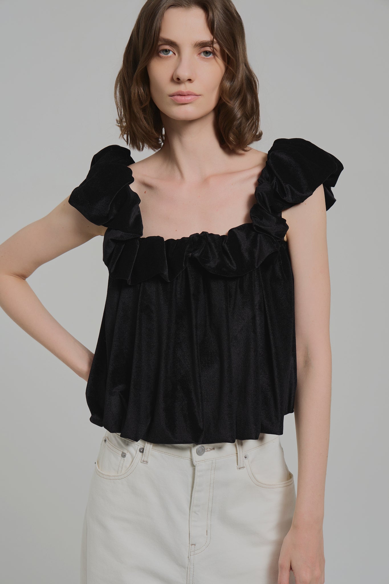 Brienner Frills Top