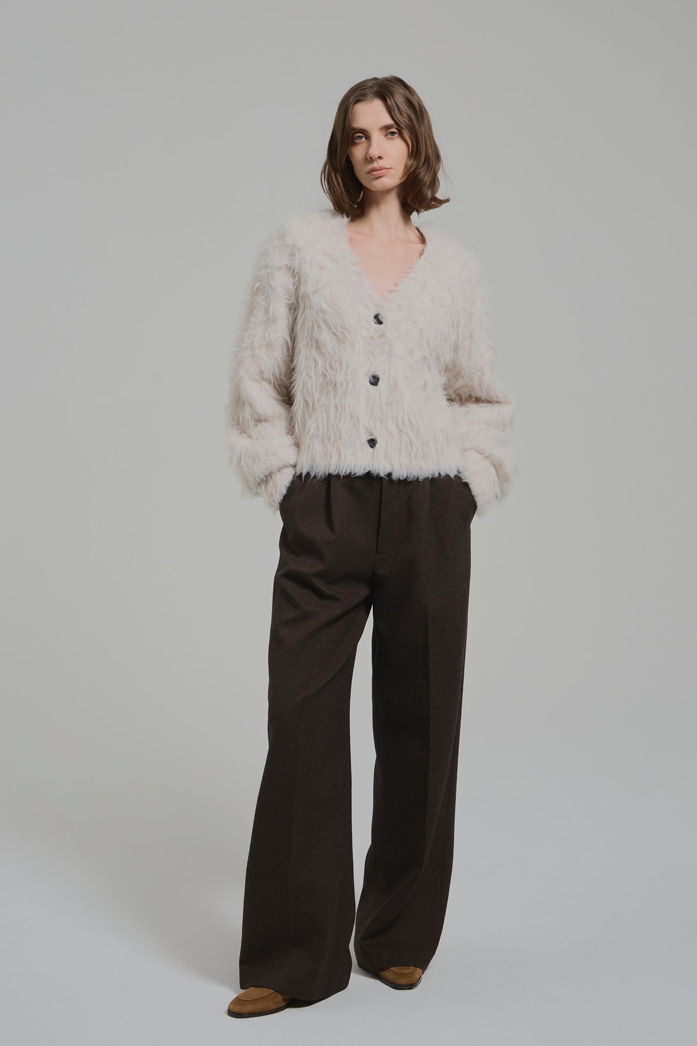 Eltz Shaggy Cardigan