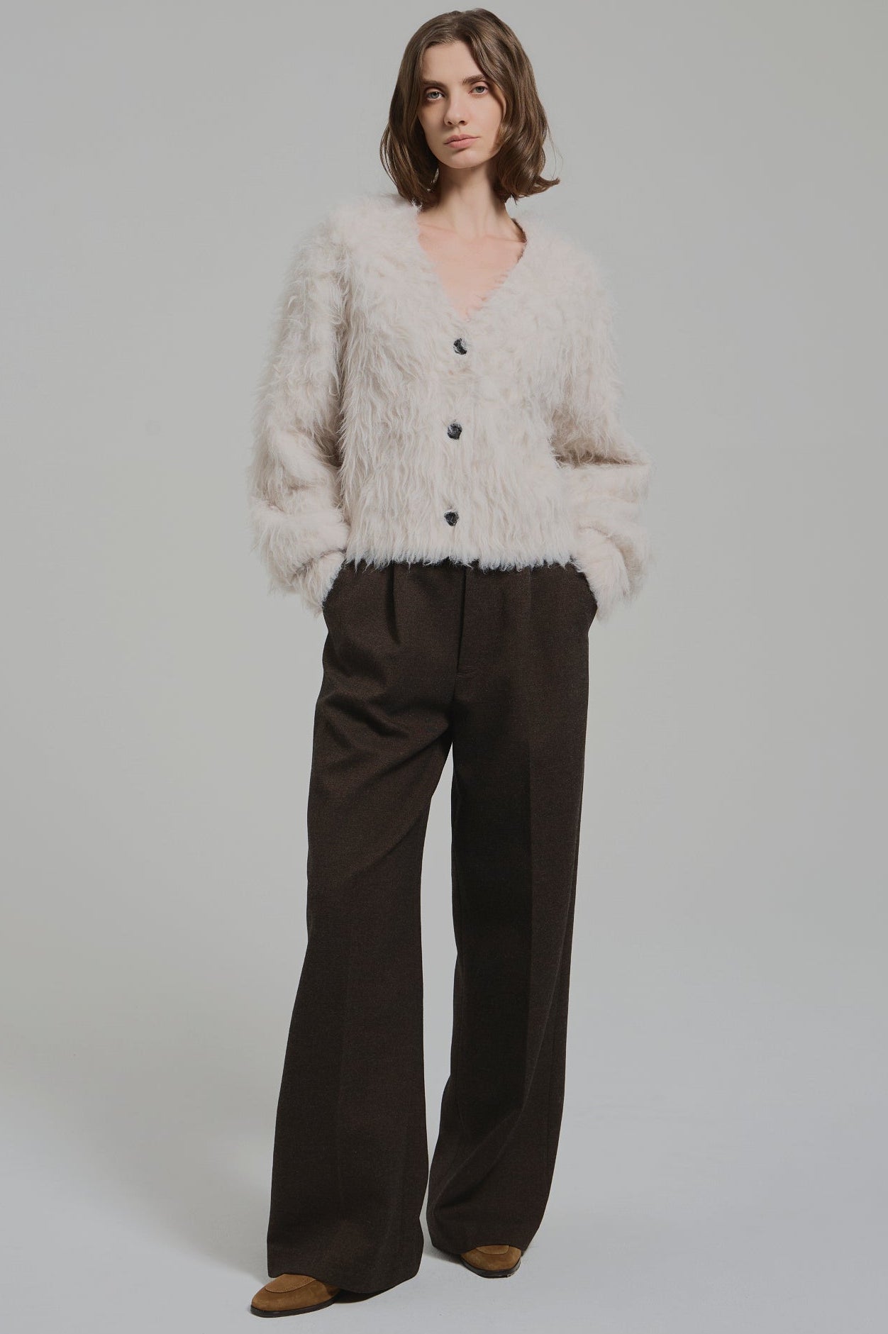 Eltz Shaggy Cardigan