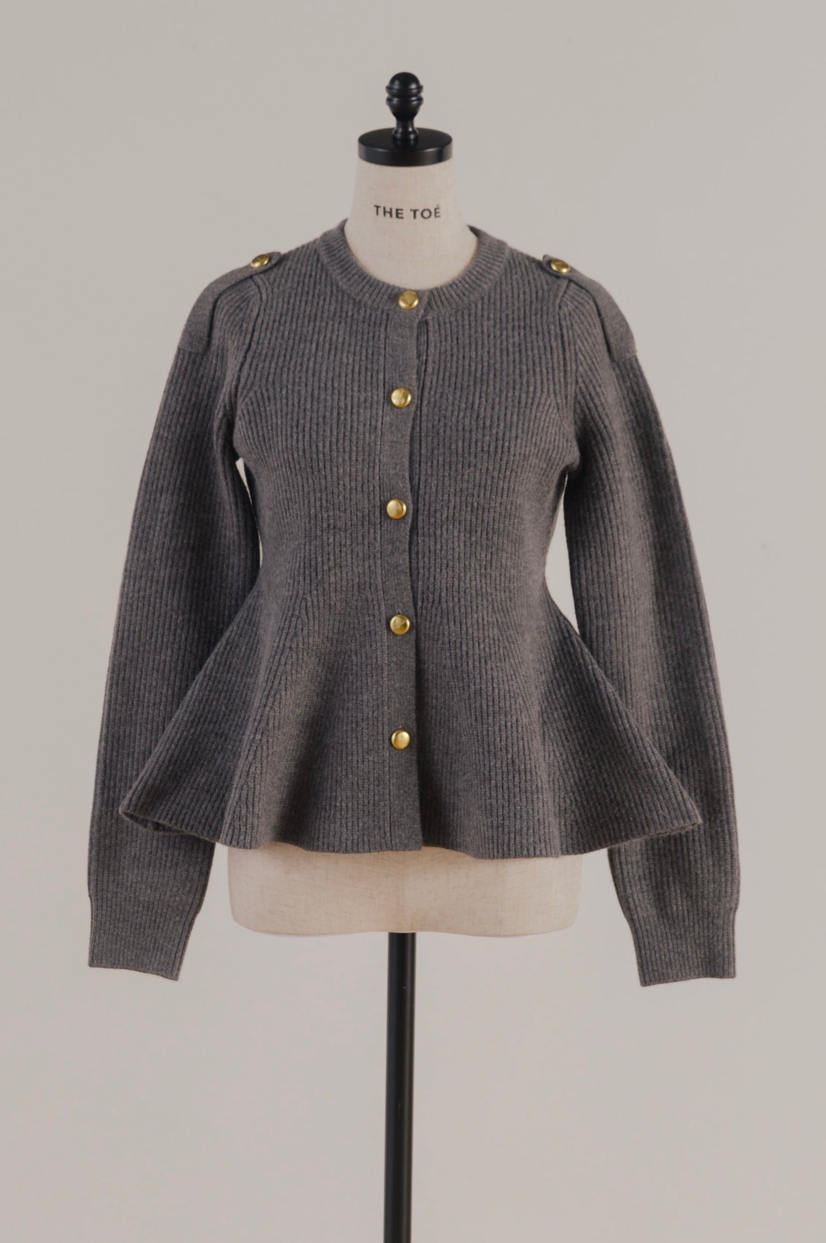 Rosen Peplum Cardigan