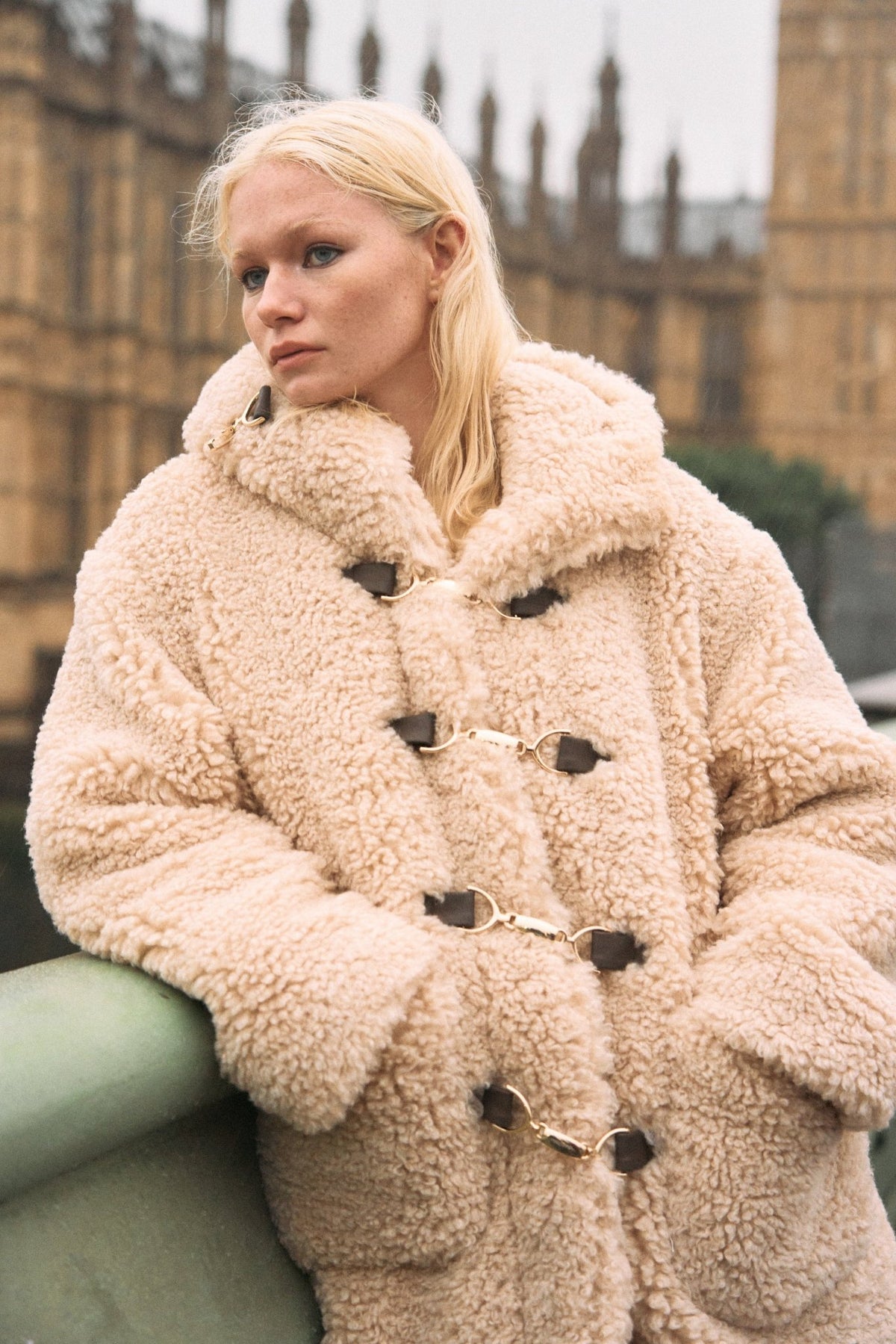 Trafalgar Boa Coat