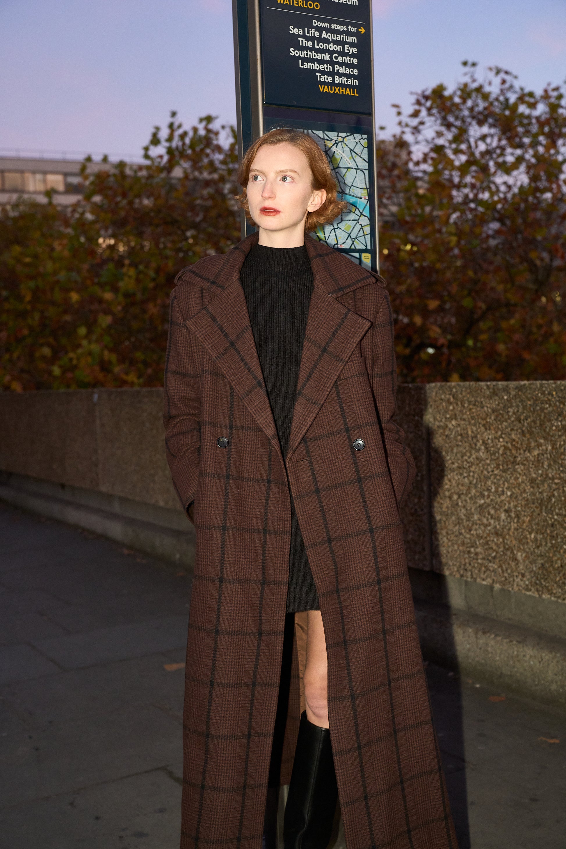 Fleet wool coat