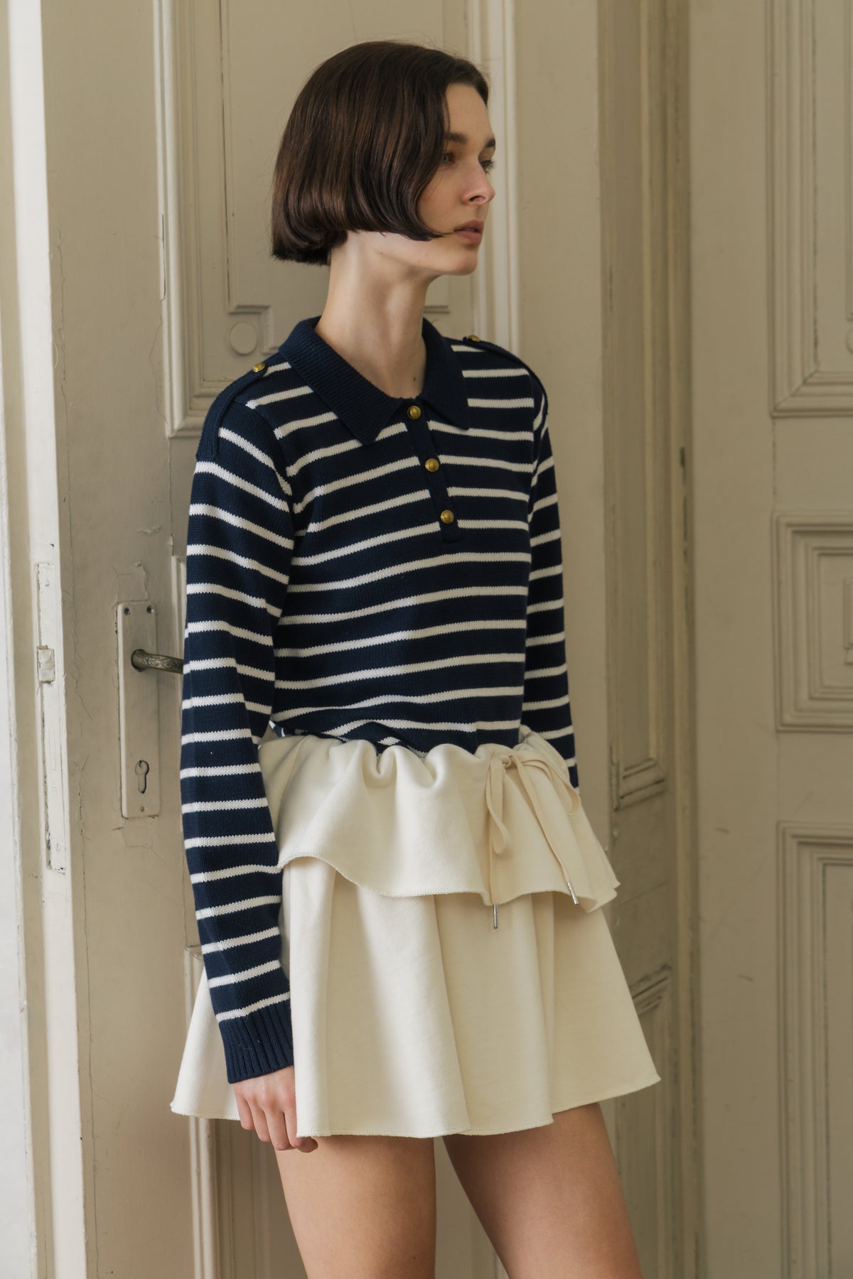 Karstula Stripe Knit Top
