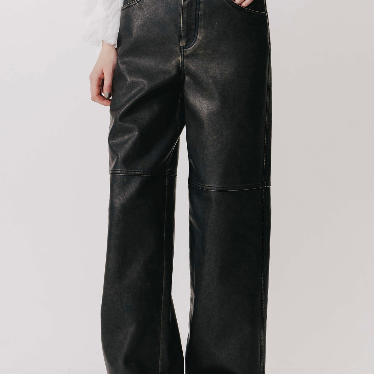 Camden leather pants