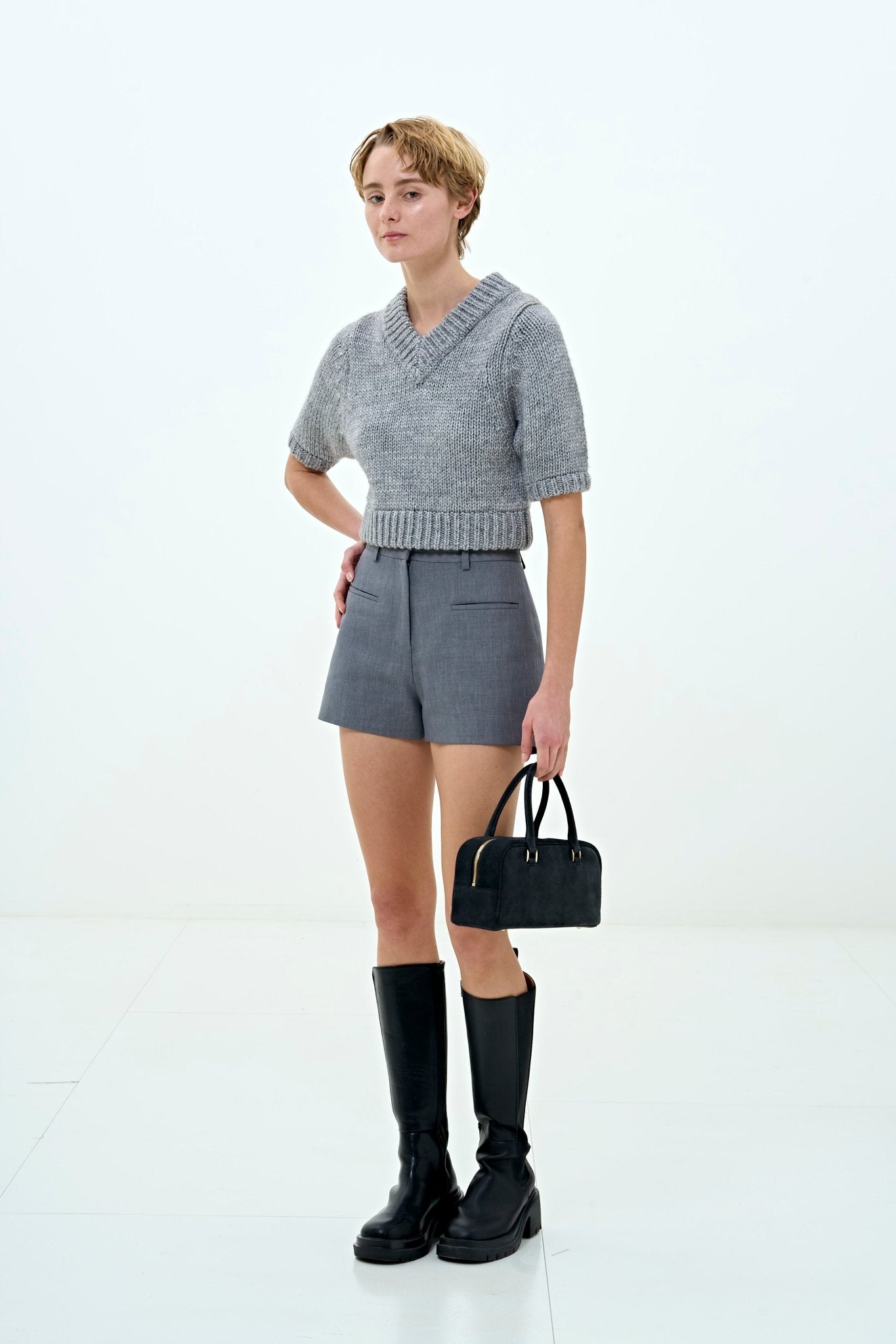 Baklava Crop Knit