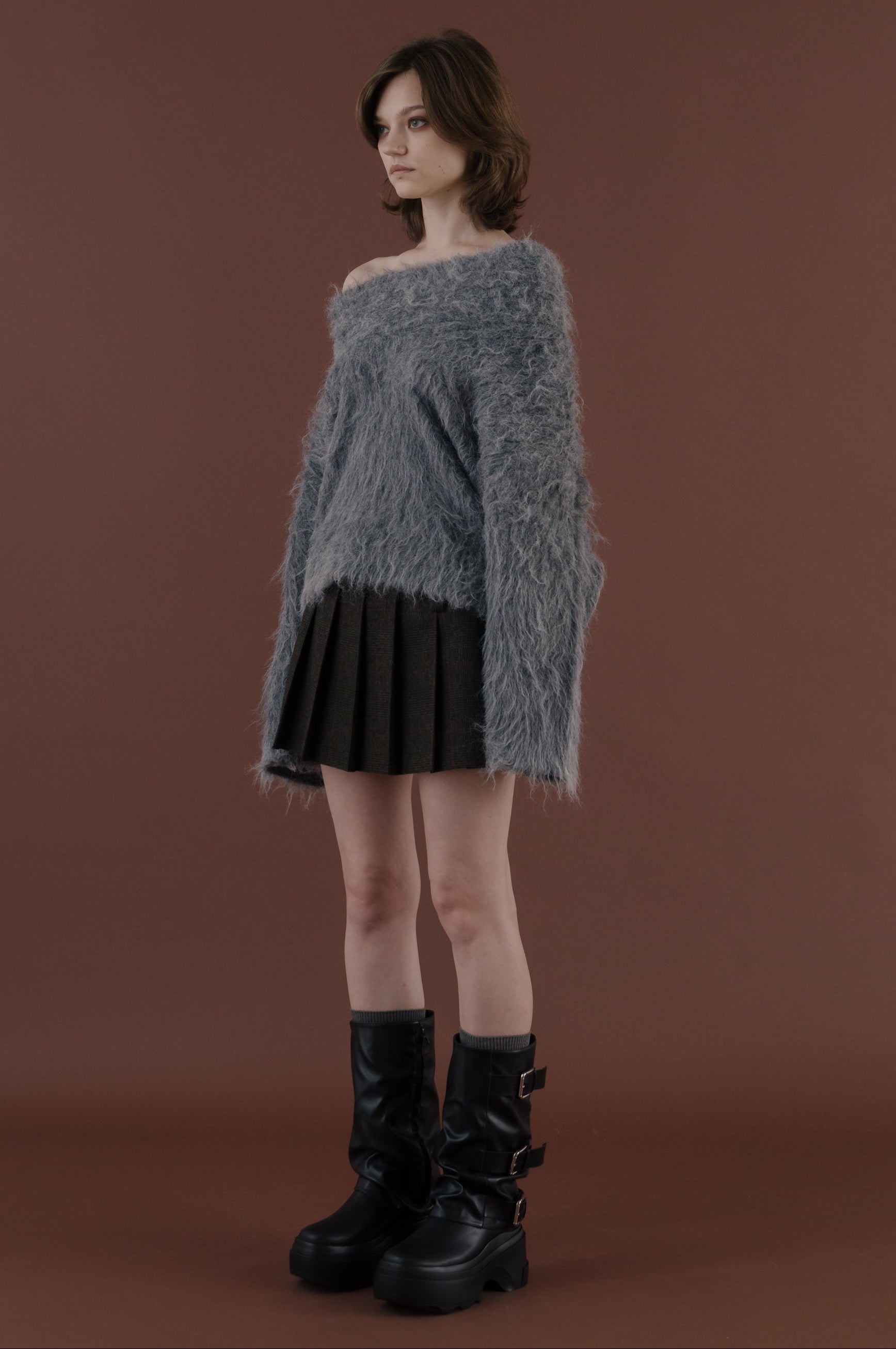 Friedrich Off-shoulder Sweater