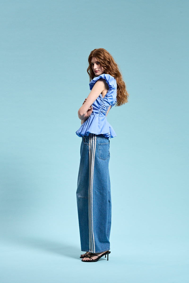 Emirates track denim pants