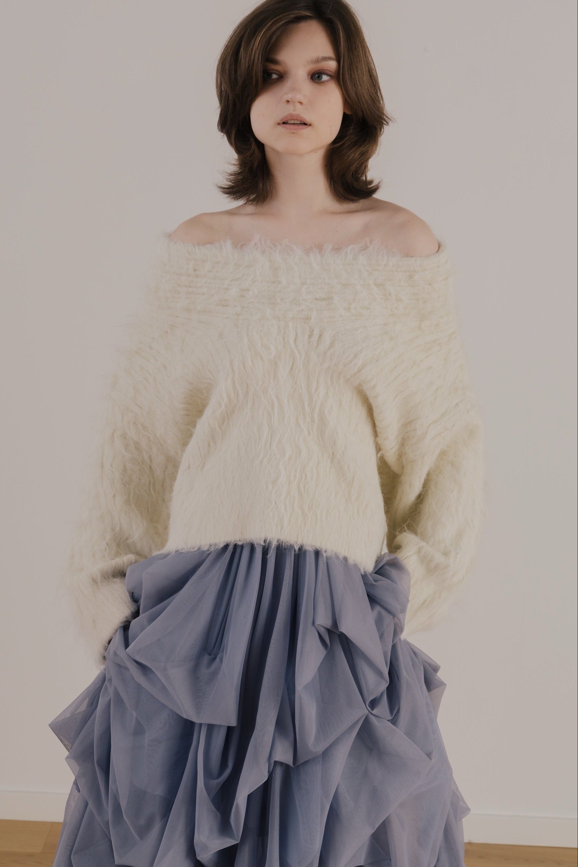 Friedrich Off-shoulder Sweater