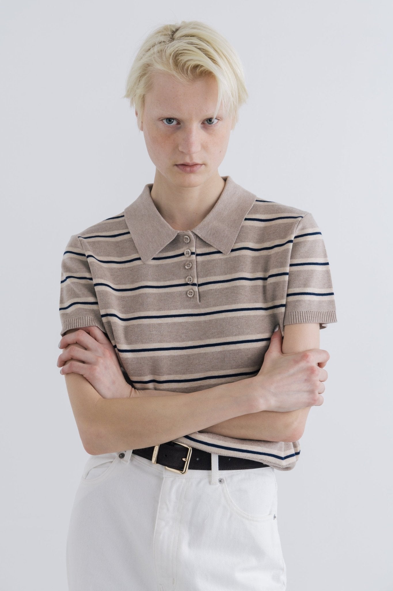 Goethe Stripe Half Knit