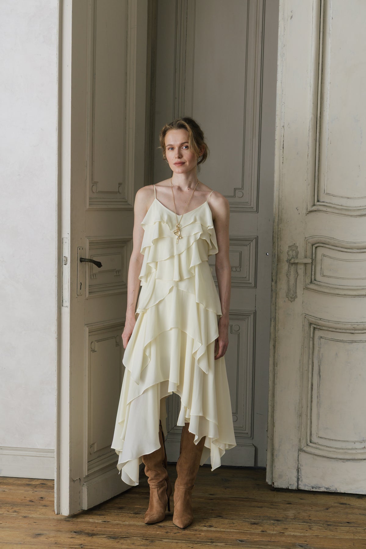 Mikkeli Tiered Dress